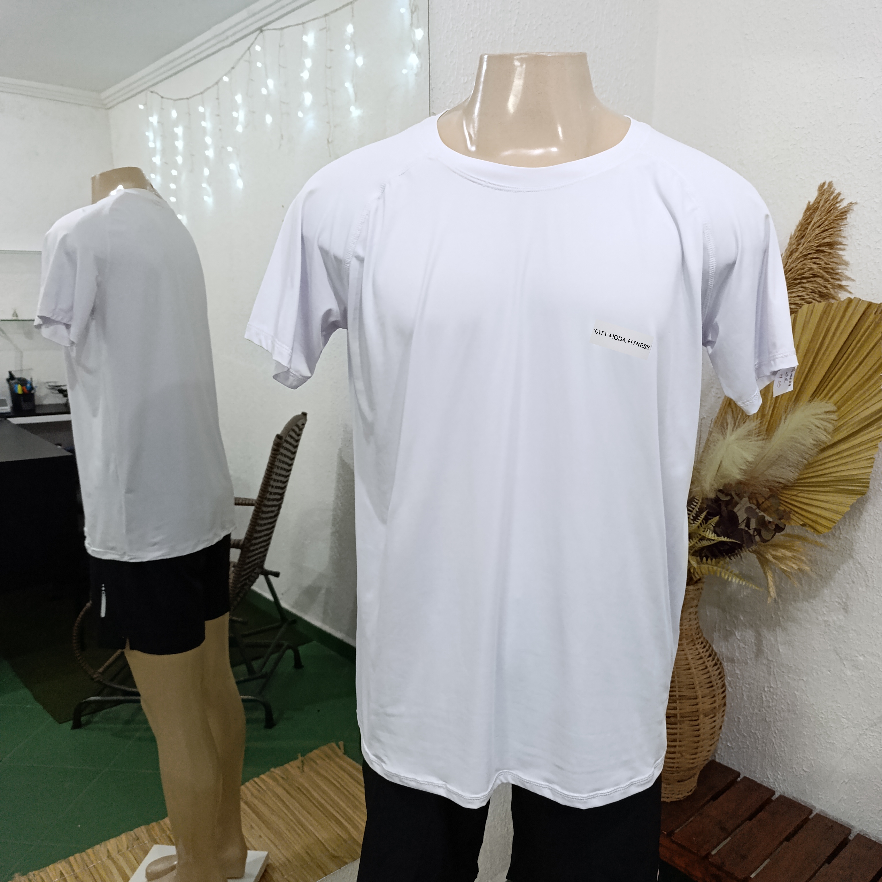 Camisa GG POLIAMIDA lisa BRANCA