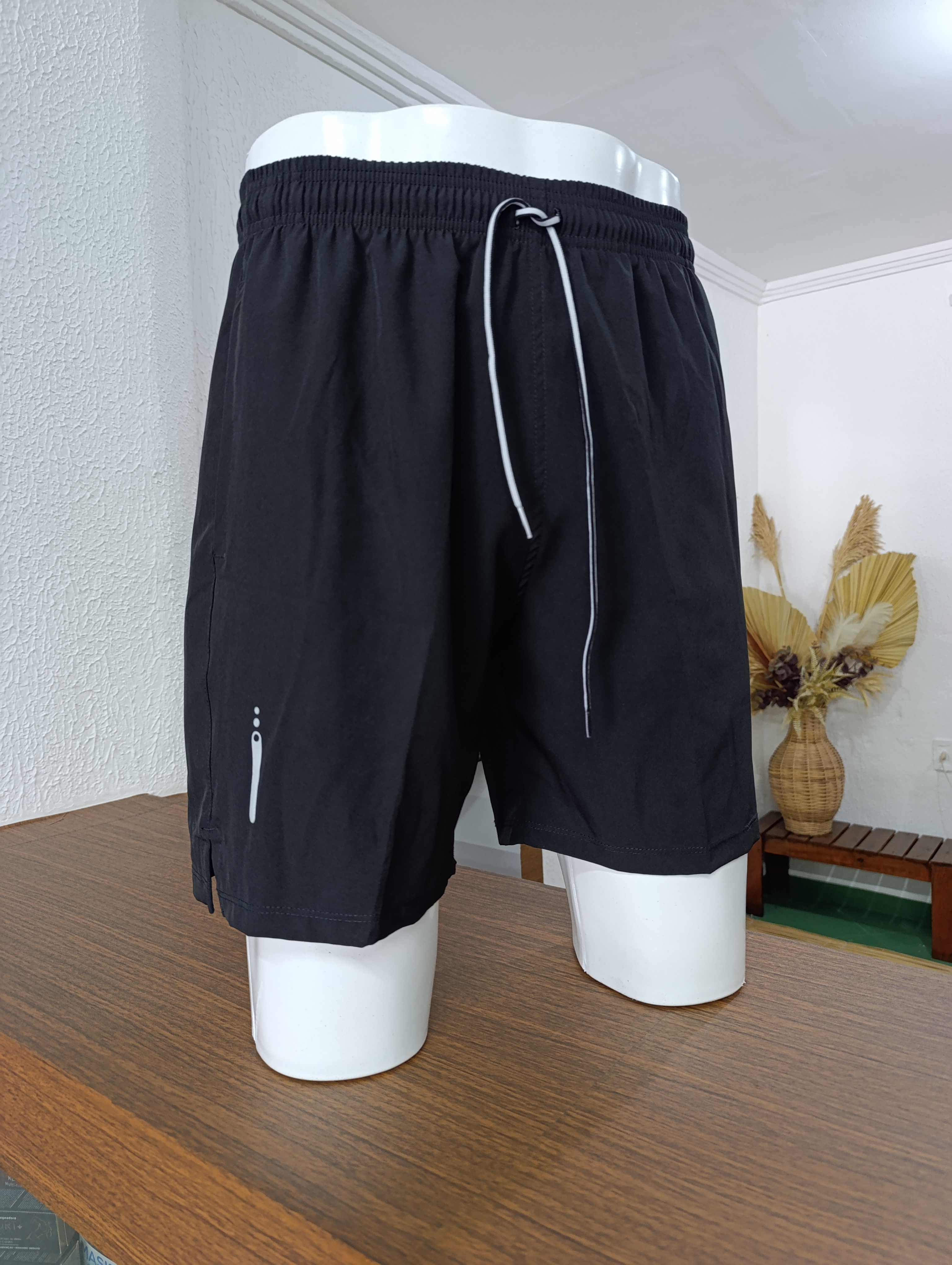 Short Masculino M MAURICINHO cor PRETA