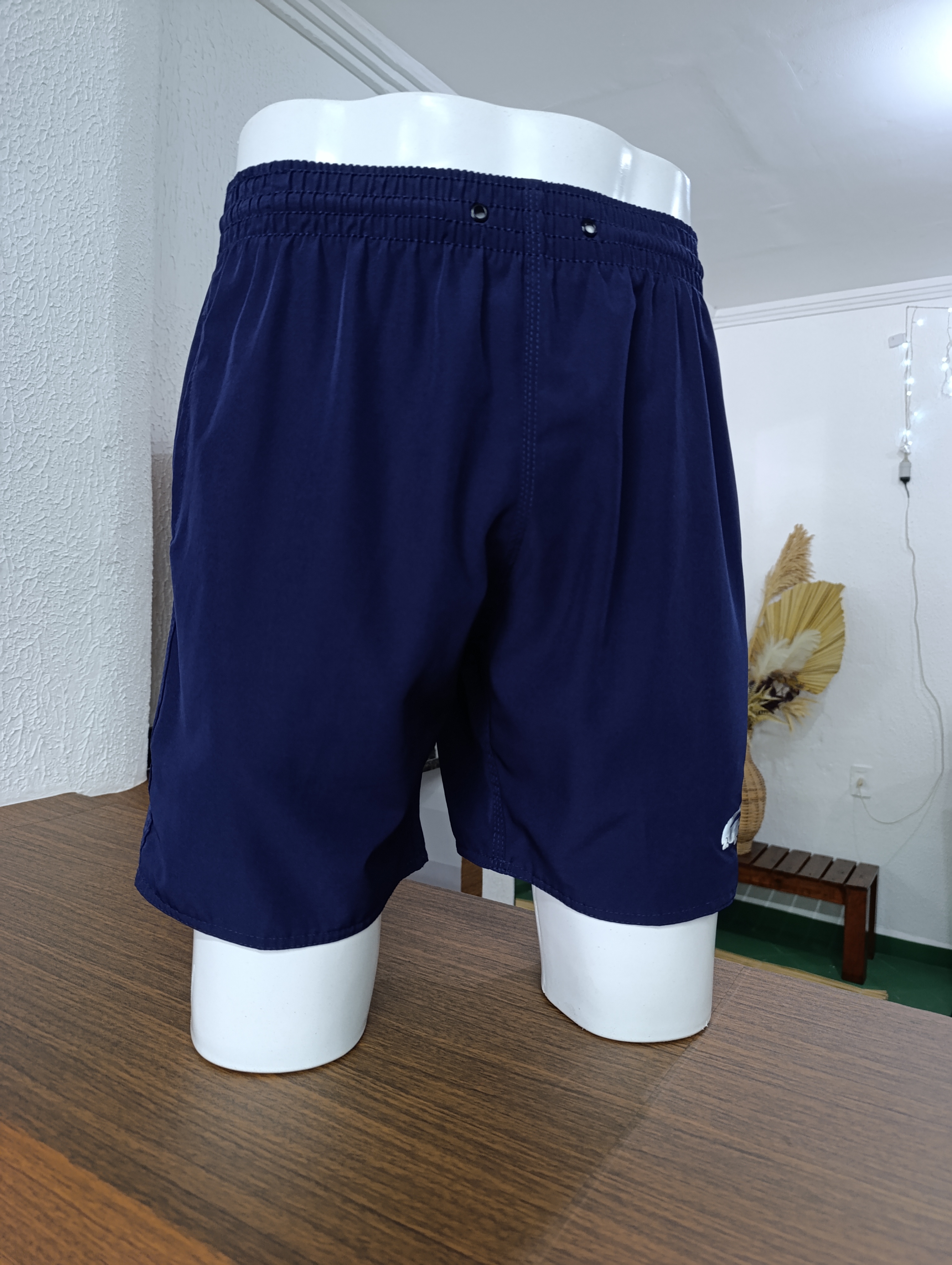 Short Masculino M TACTEL com elastano Marinho