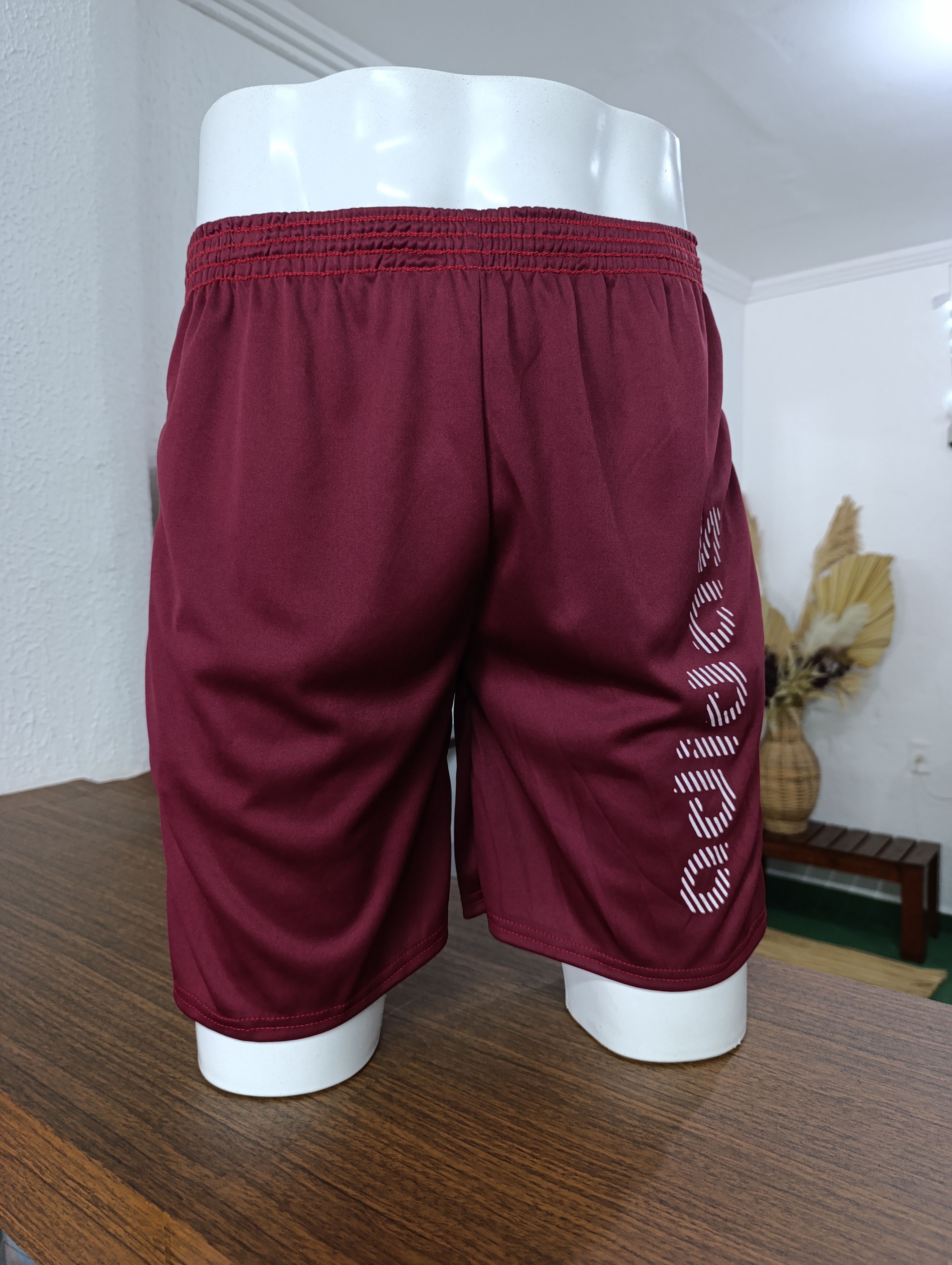 Short Masculino M helanquinha Vinho
