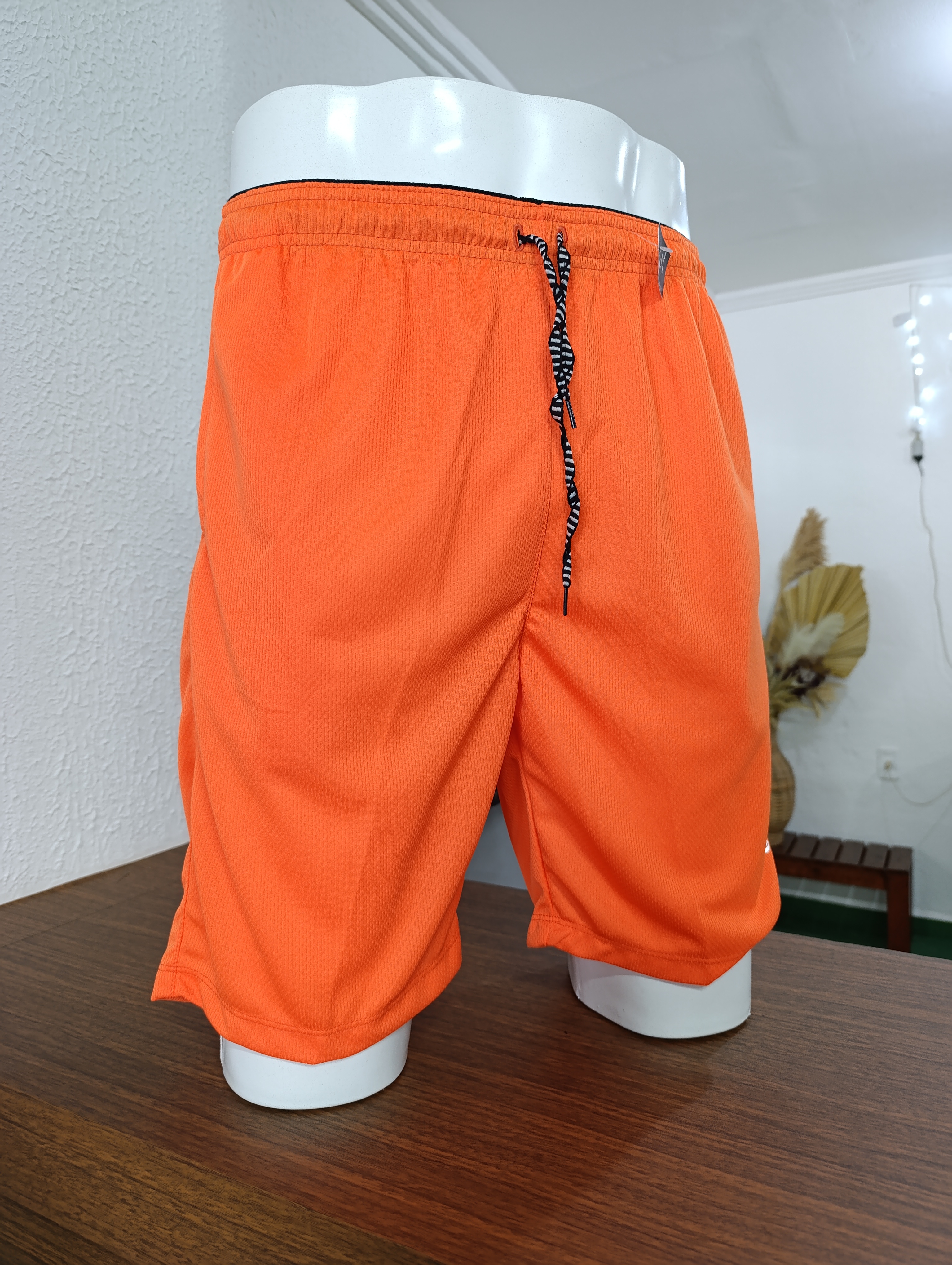 Short Masculino M Dryfit cor LARANJA