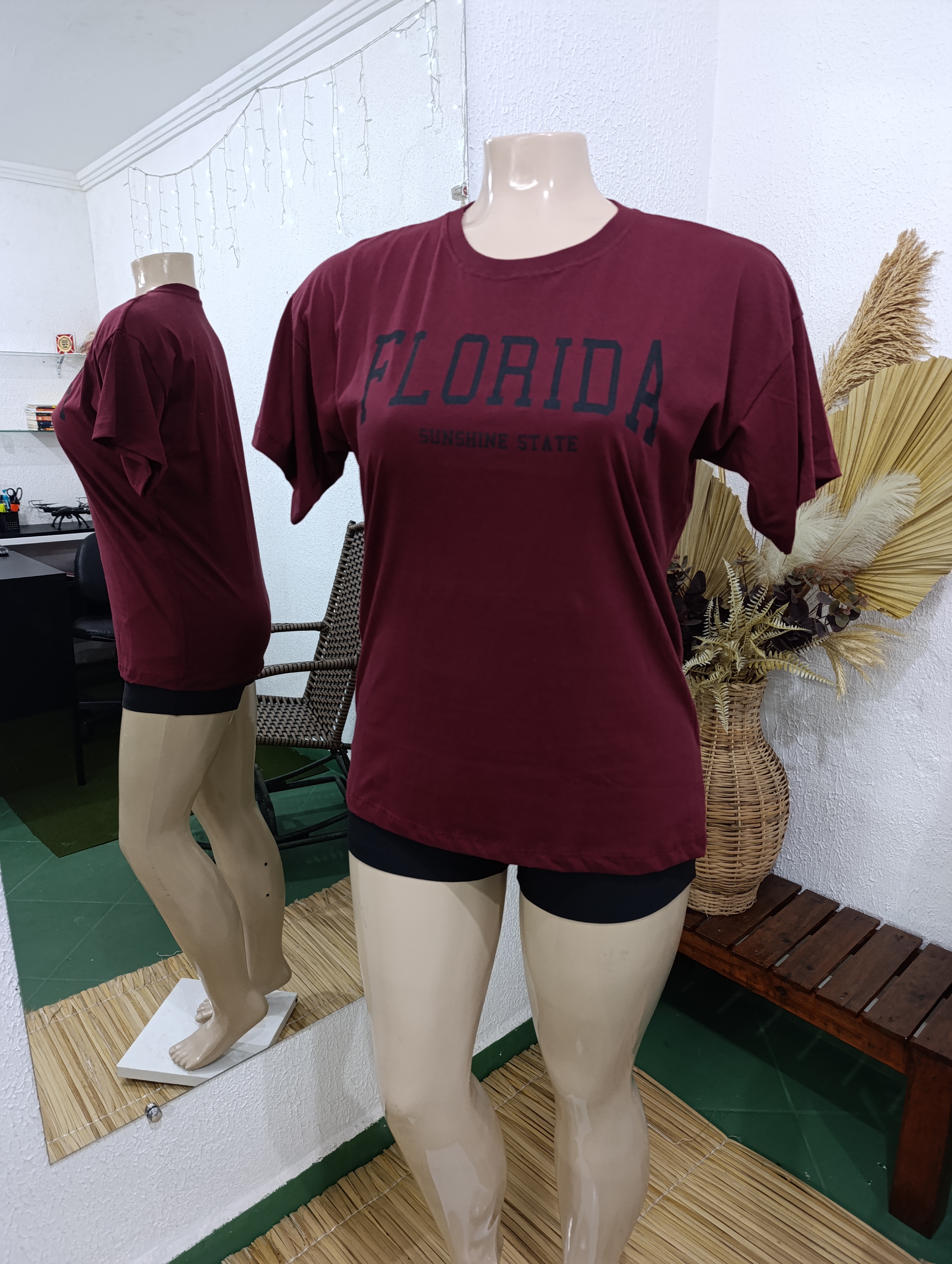 Blusa GG veste 46 Vinho FLORIDA