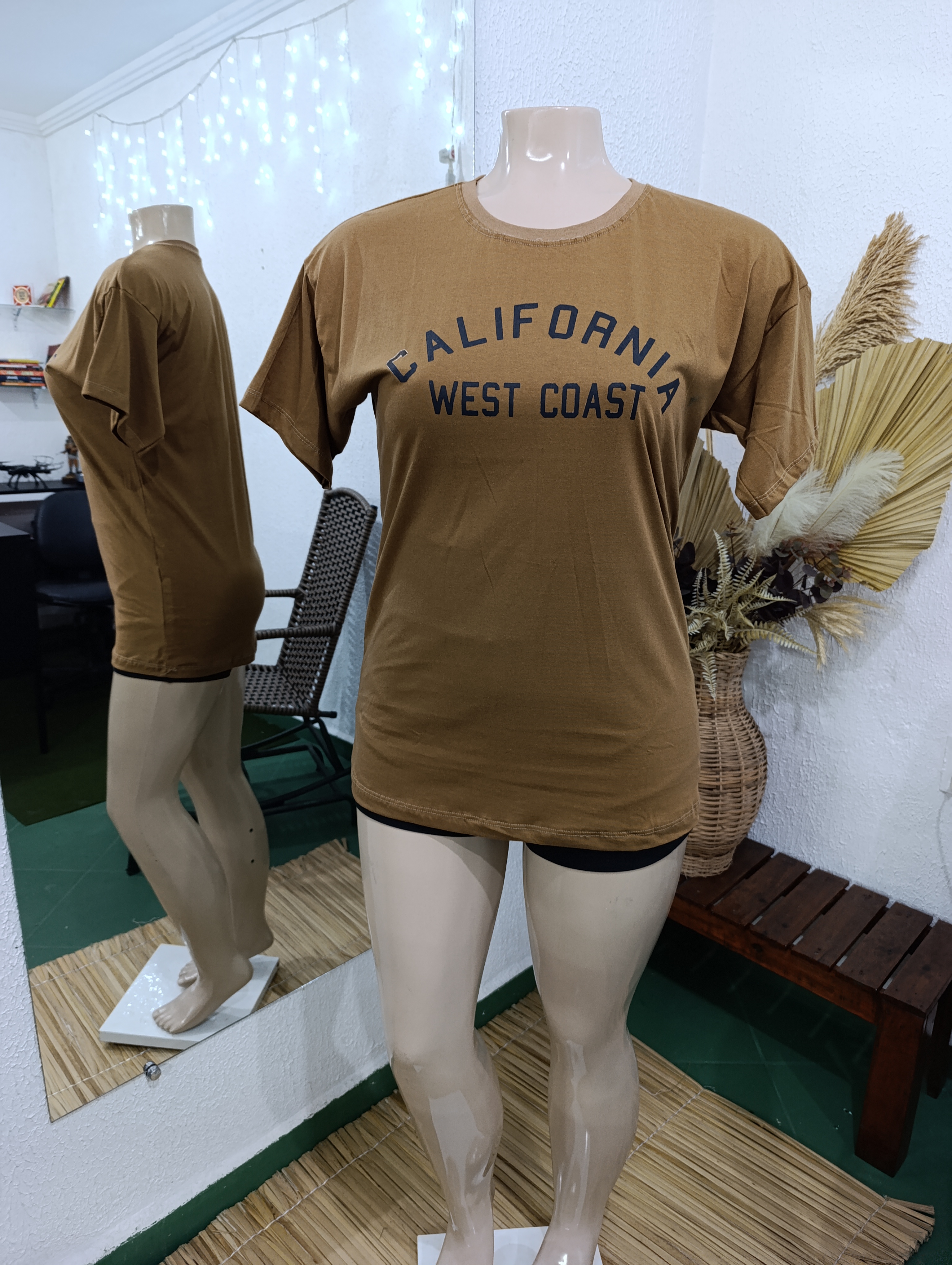 Blusa GG veste 46 MARROM CALIFÓRNIA