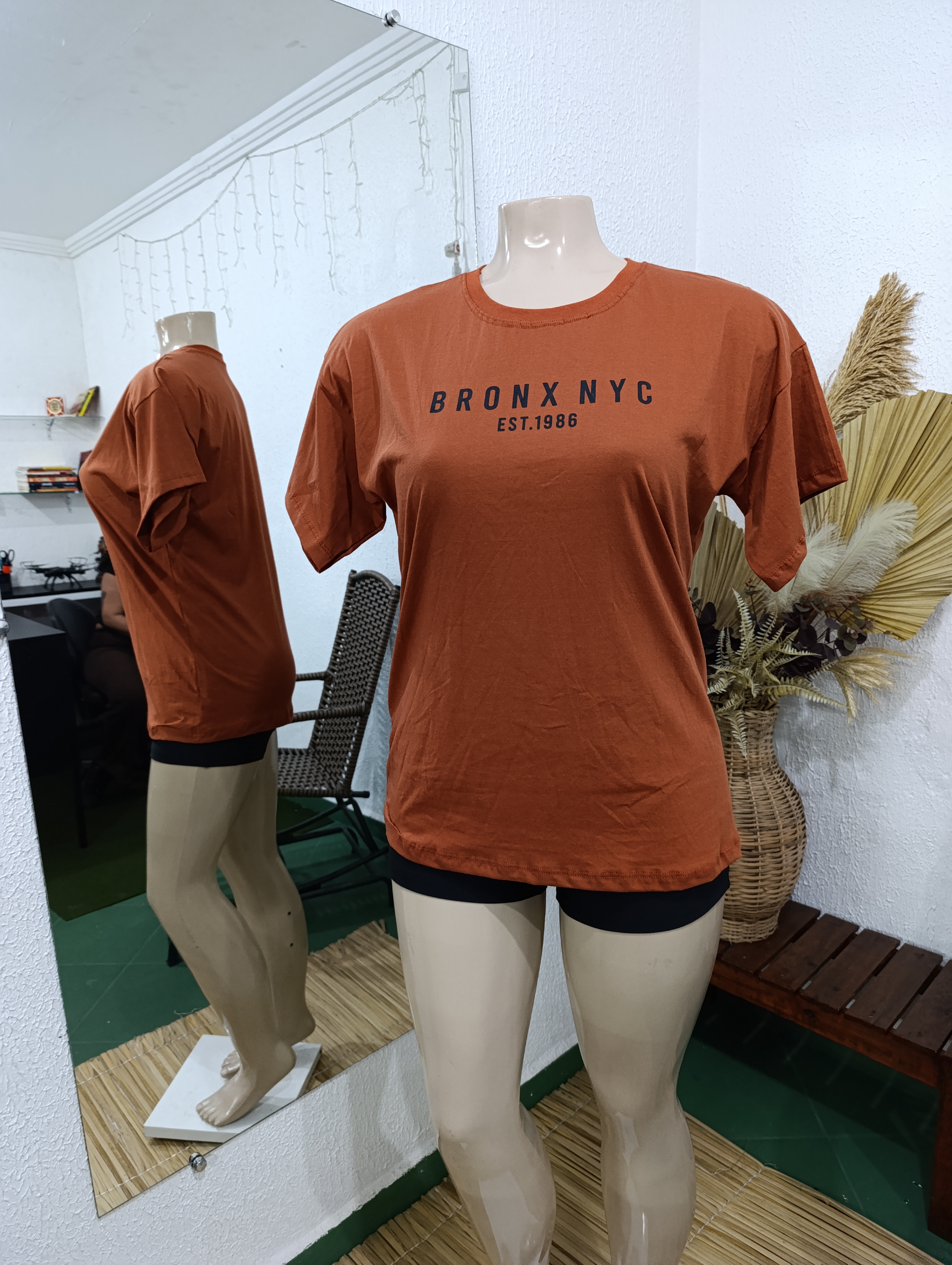 Blusa GG cor TELHA BRONX NYC