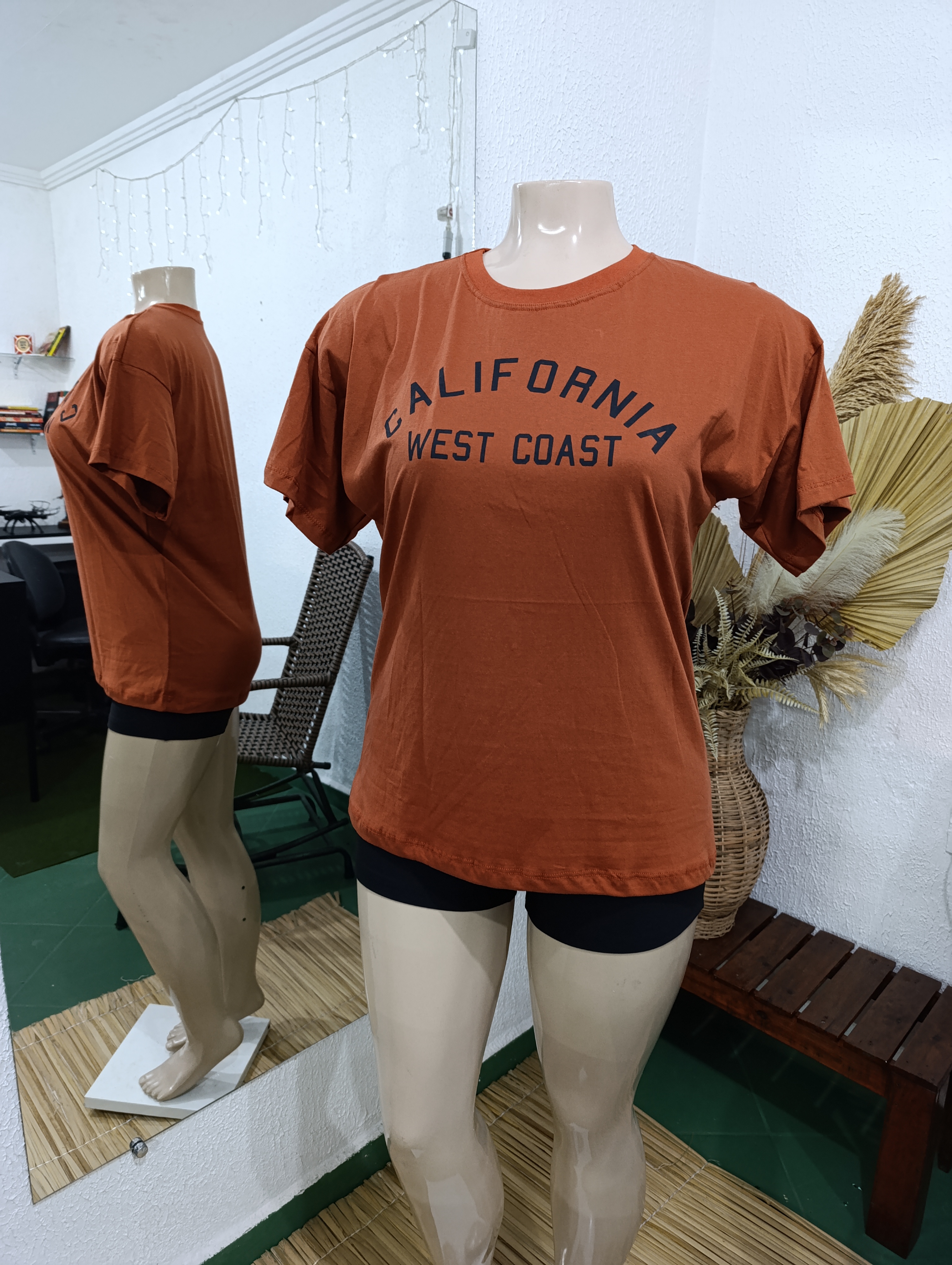 Blusa GG Cor TELHA CALIFÓRNIA