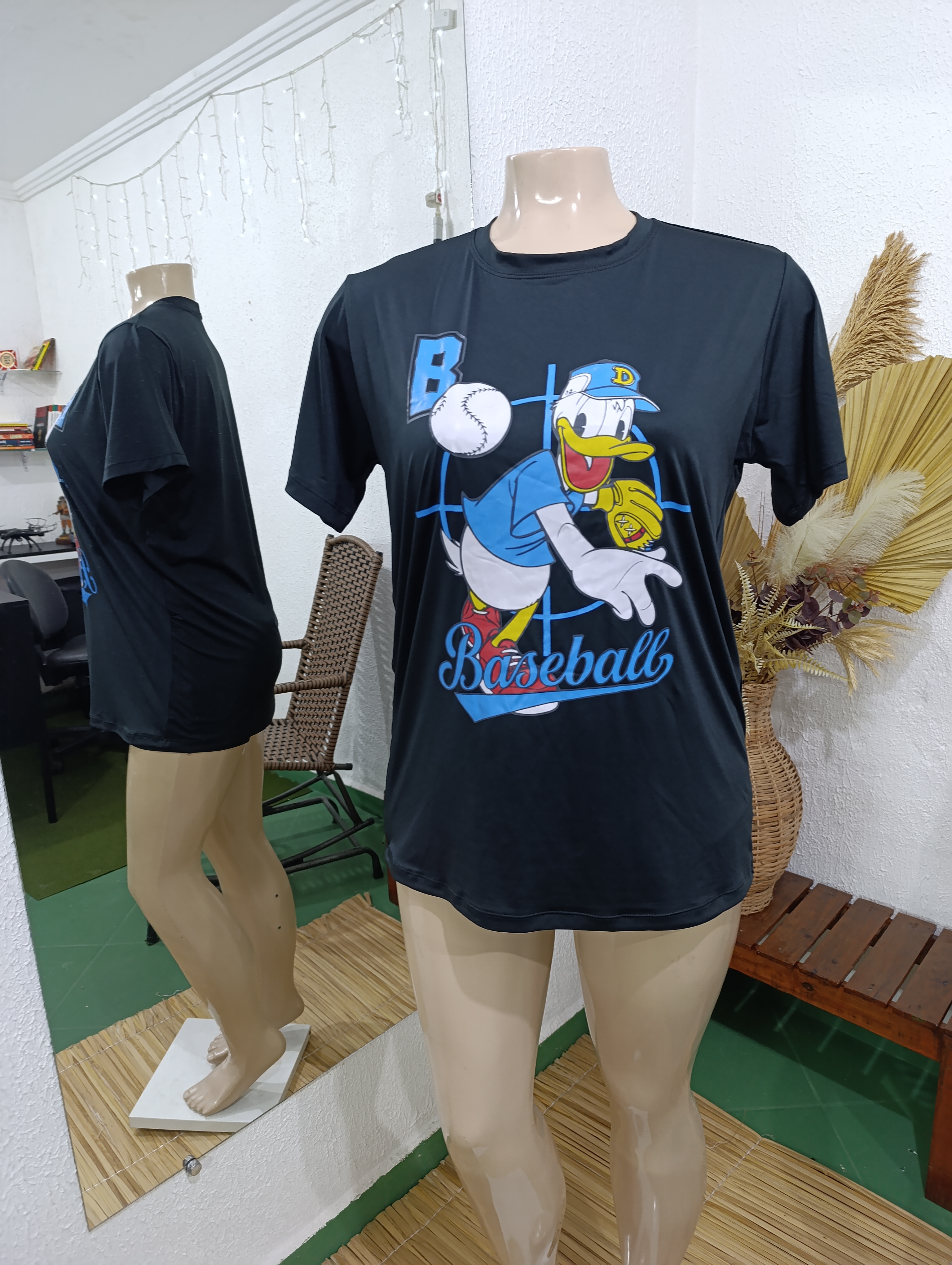 Blusa GG veste 46/48 PRETA Donald