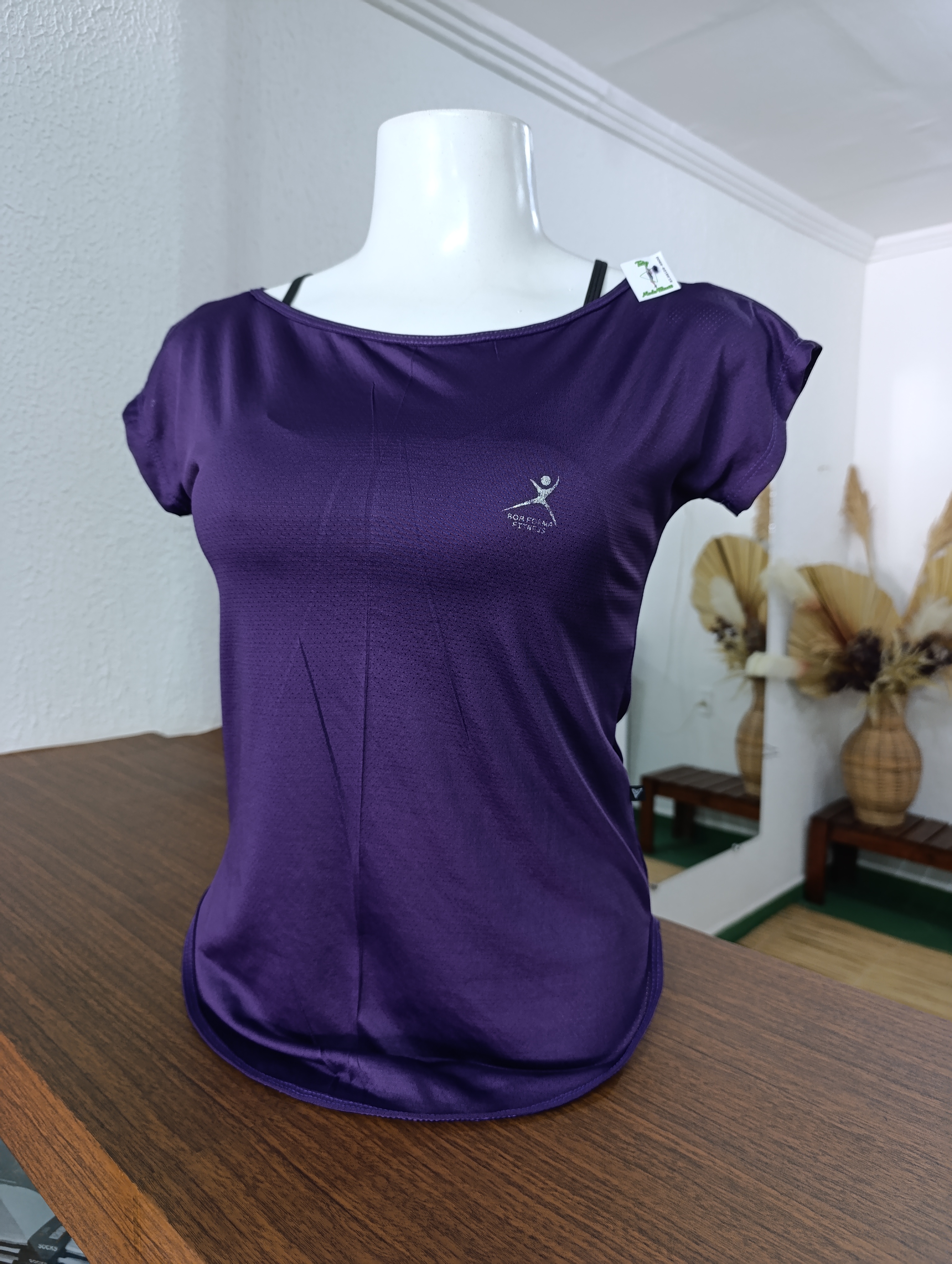 Blusa P Long LINE ROXA PROMOÇÃO