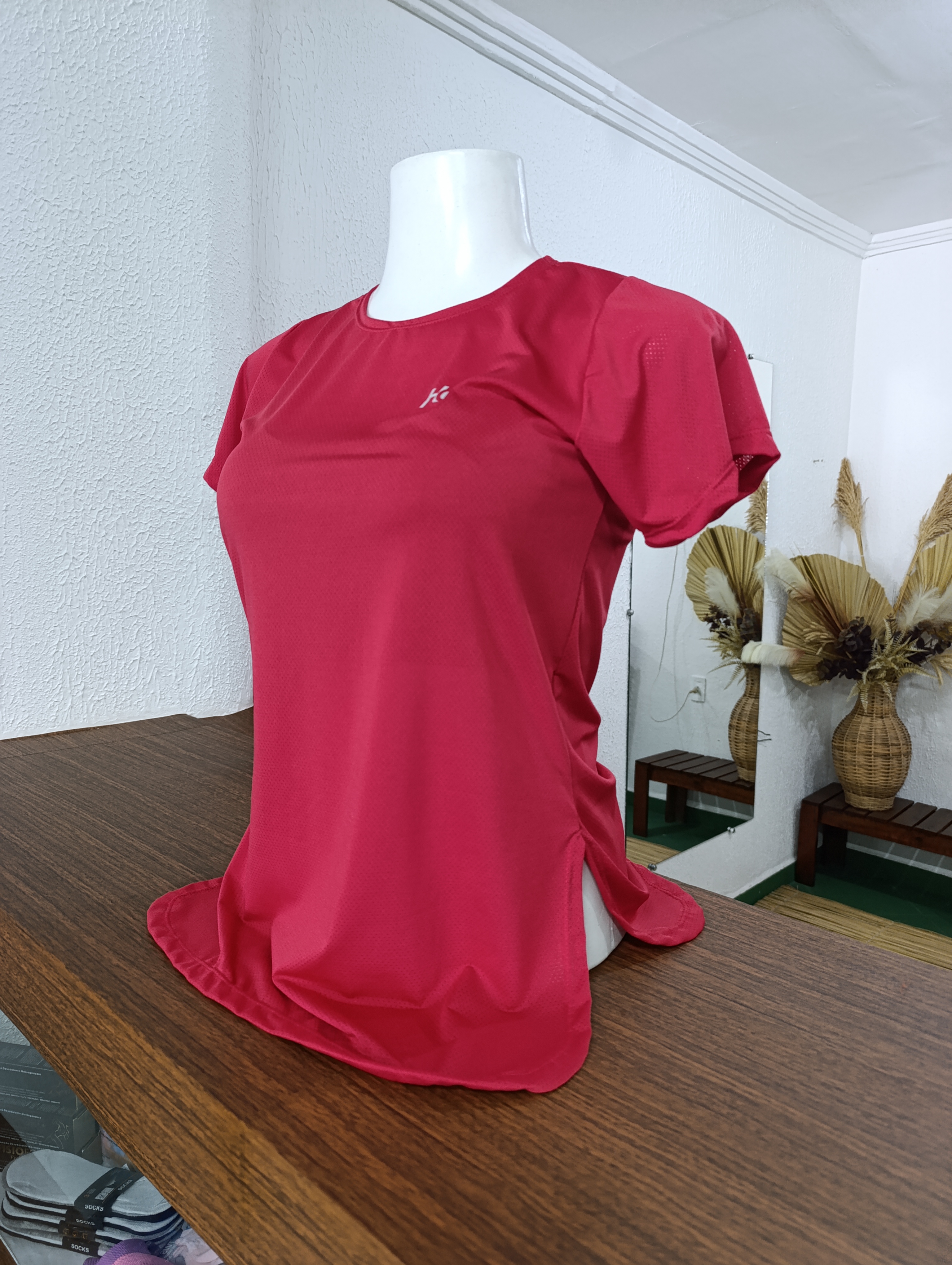 Blusa M Dryfit cor Vermelha PROMOÇÃO