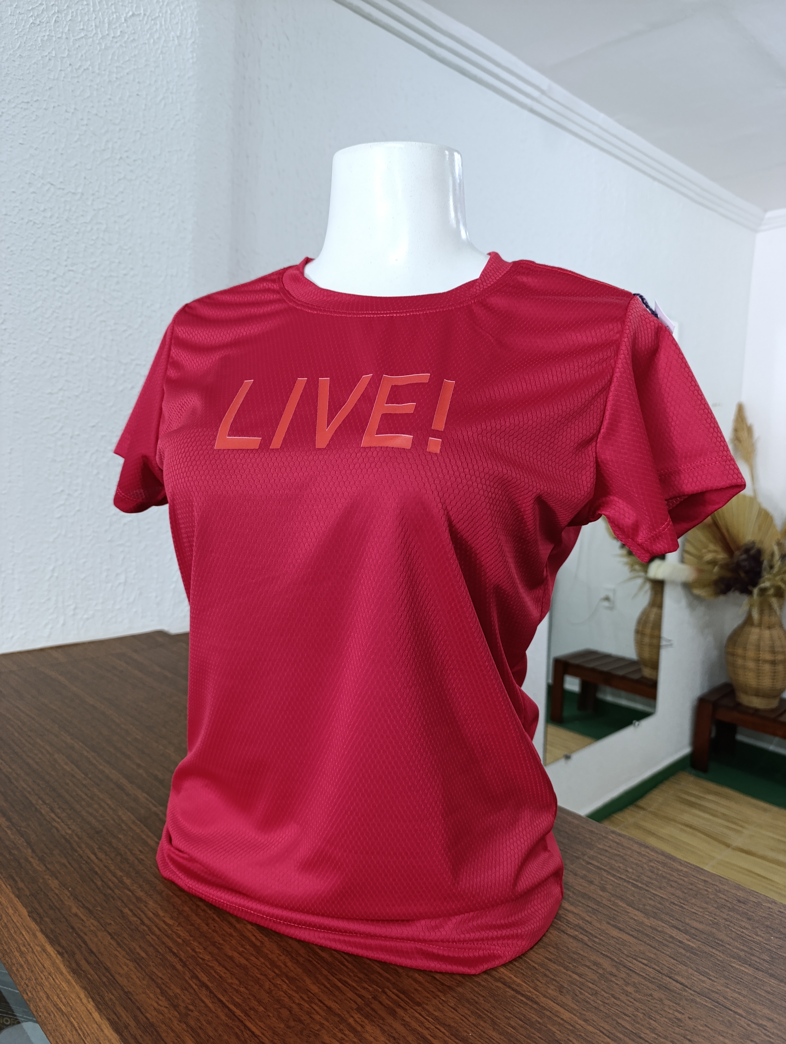 Blusa G LIVE Cor VERMELHA