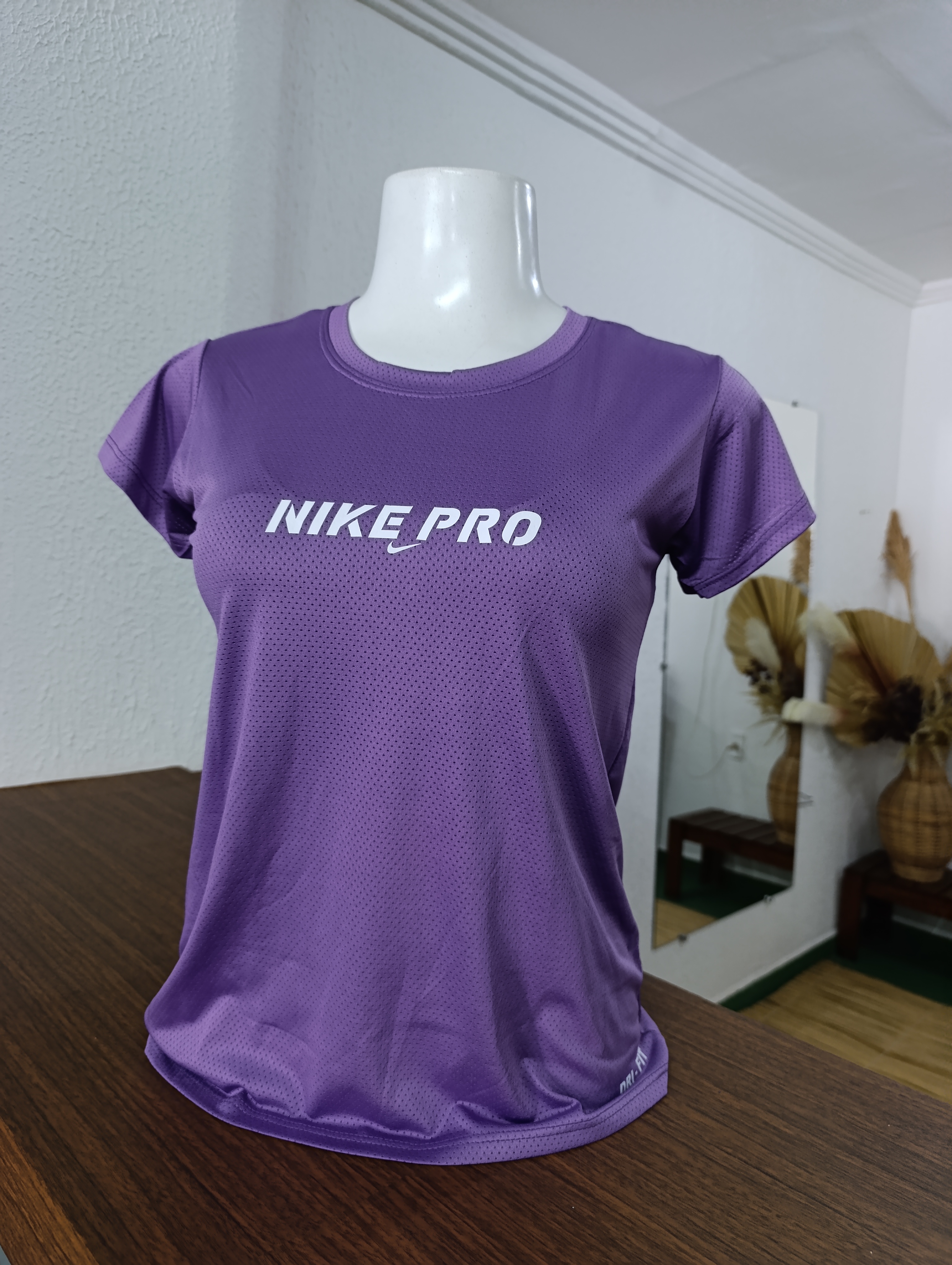 Blusa M Dryfit cor LILÁS