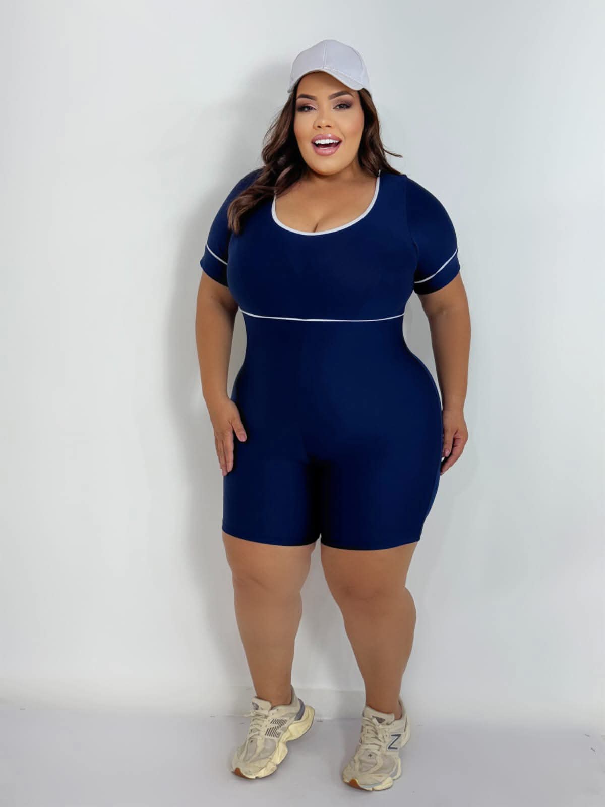 Macaquito G3 manga curta cor MARINHO