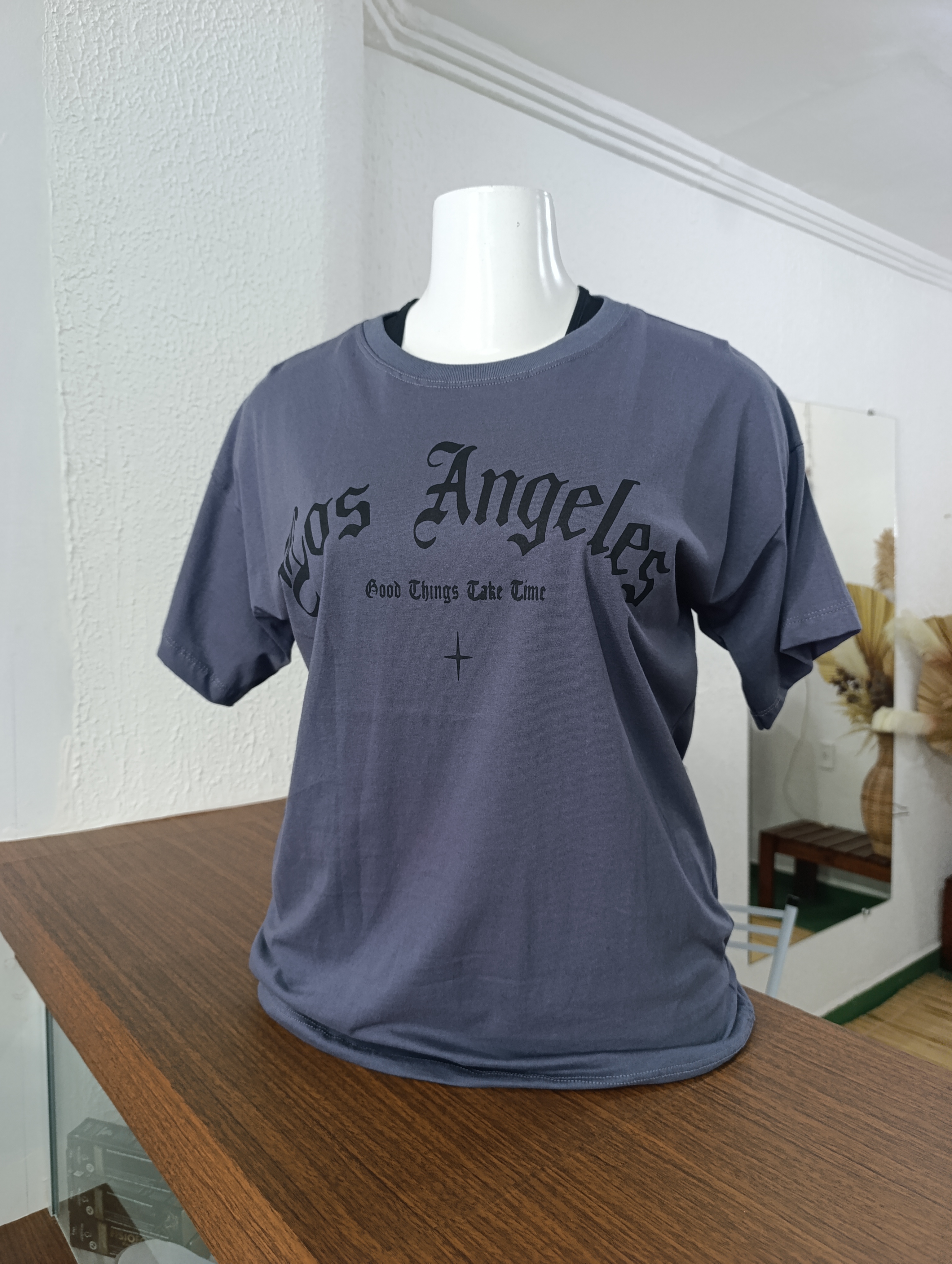 Blusa GG cor Grafite Los Angeles