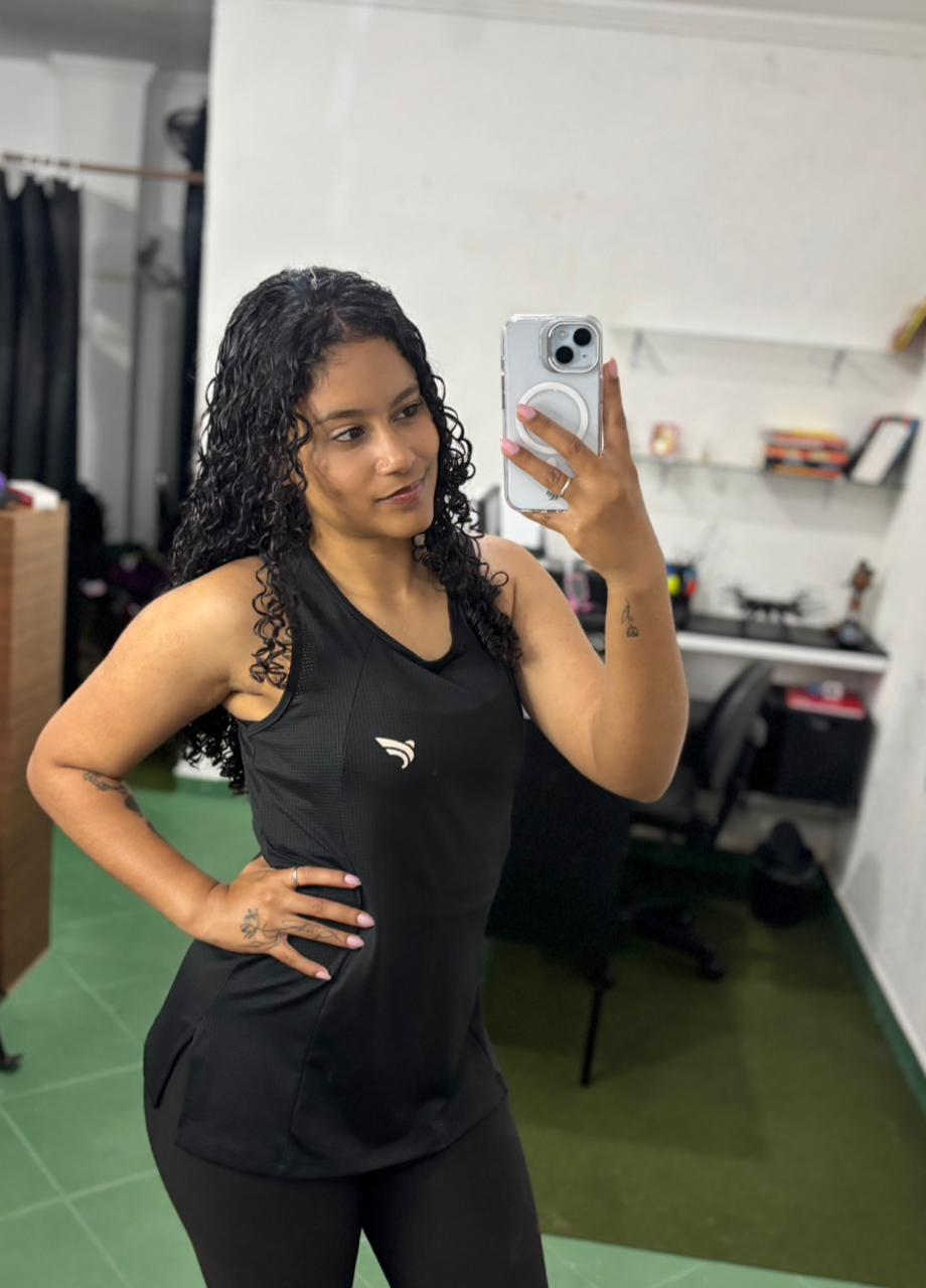 Regata M Dryfit PRETA PROMOÇÃO