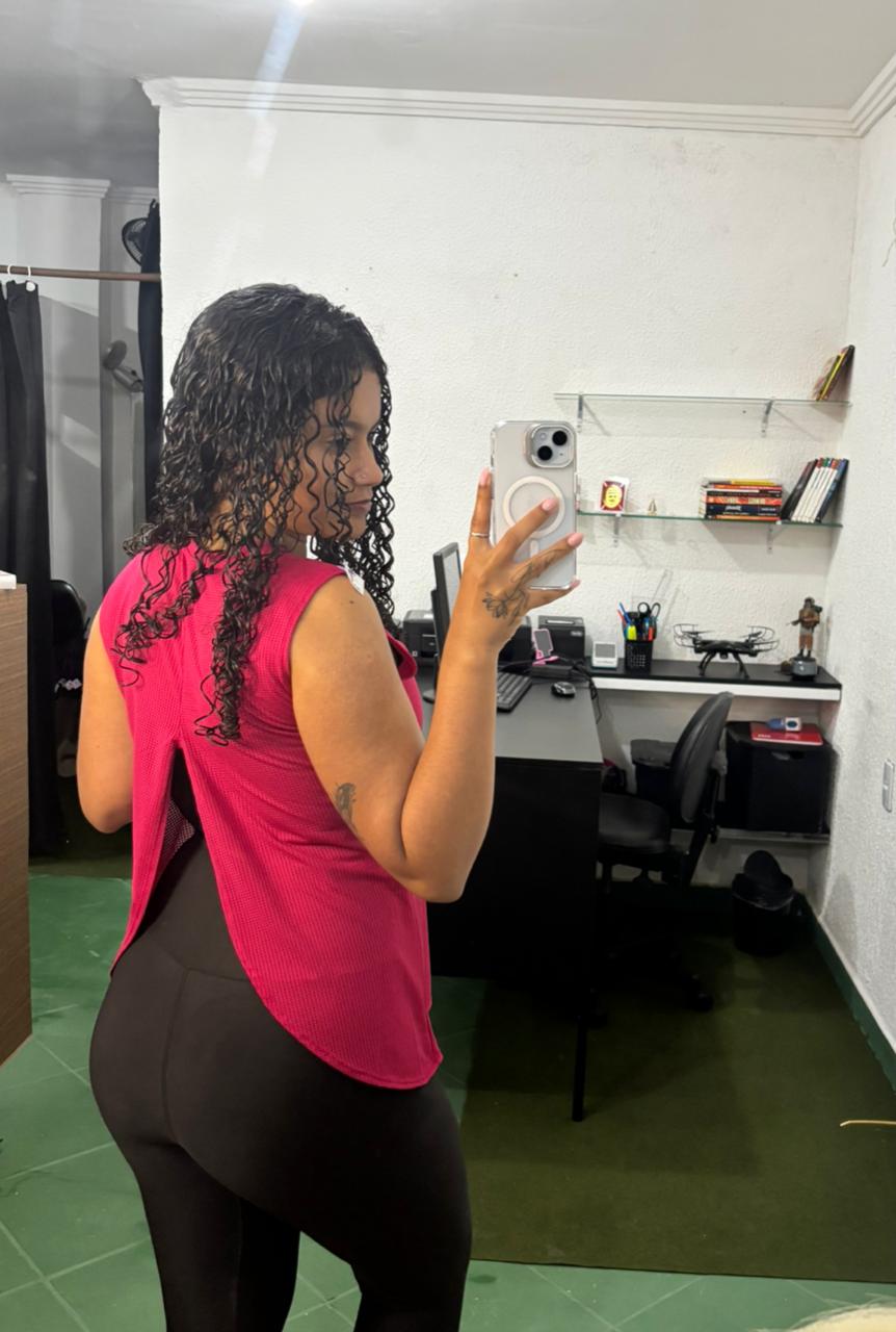 Regata M Borboleta ROSA PROMOÇÃO