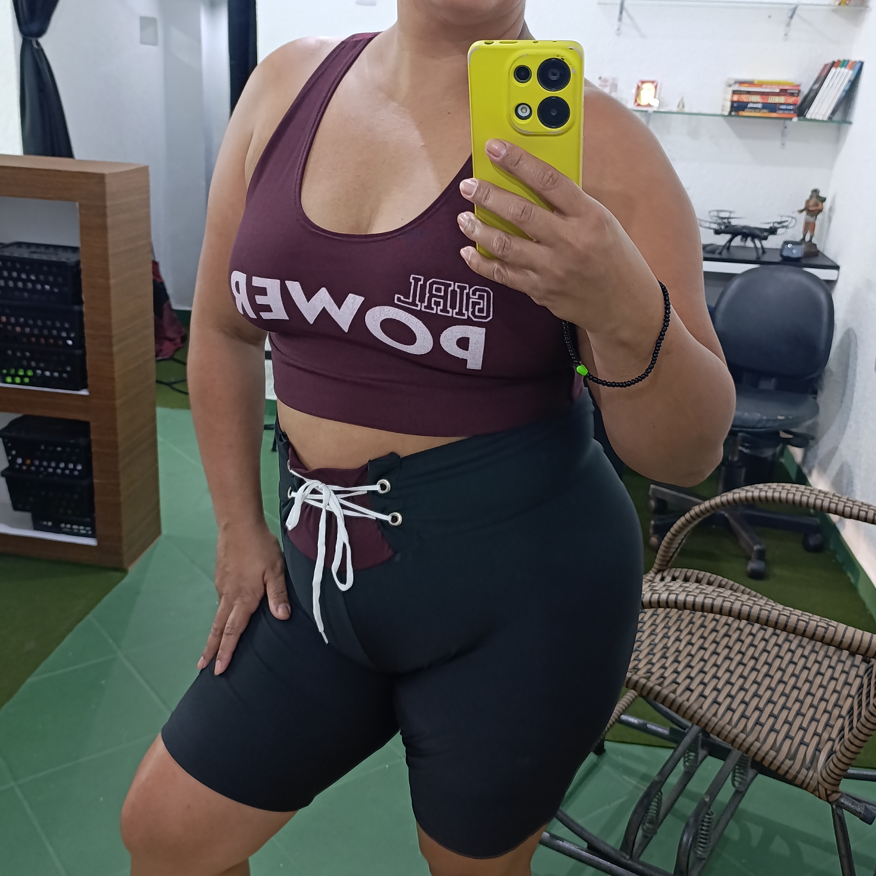 Conjunto de Short G2 top vinho short/laço PROMOÇÃO