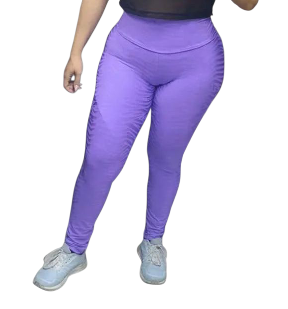 Calça GG G2 Jacquard Forrada Lilás