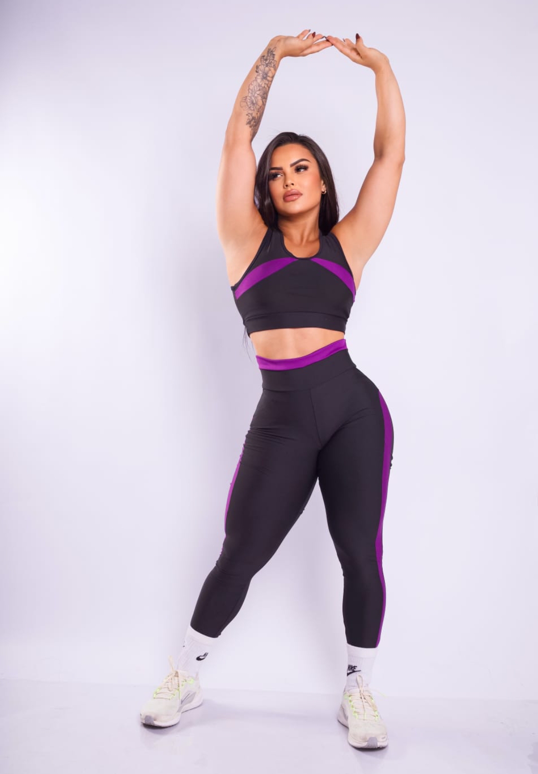 Conjunto de Calça G Preto com MARINHO