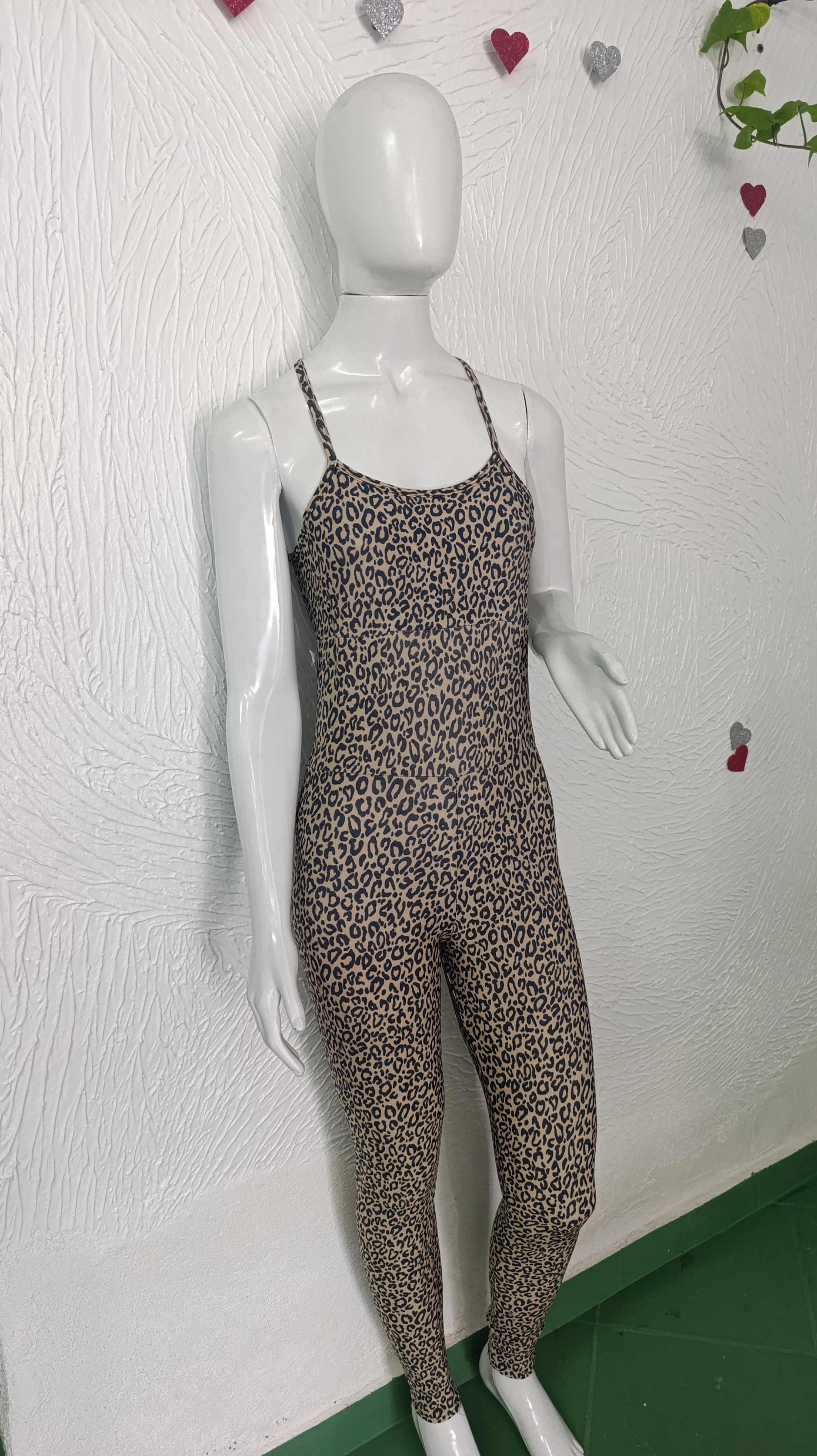 Macacão M longo ONCINHA Cor BEGE