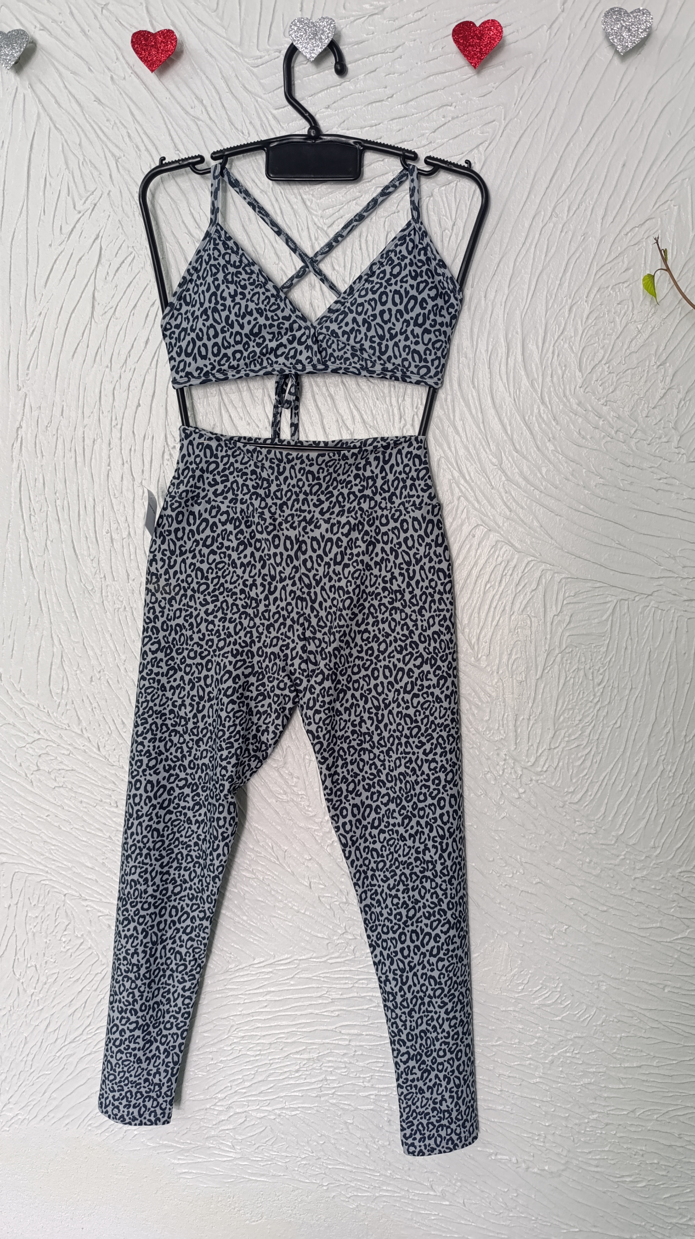 Conjunto de Legging M Amanda. Cor CINZA