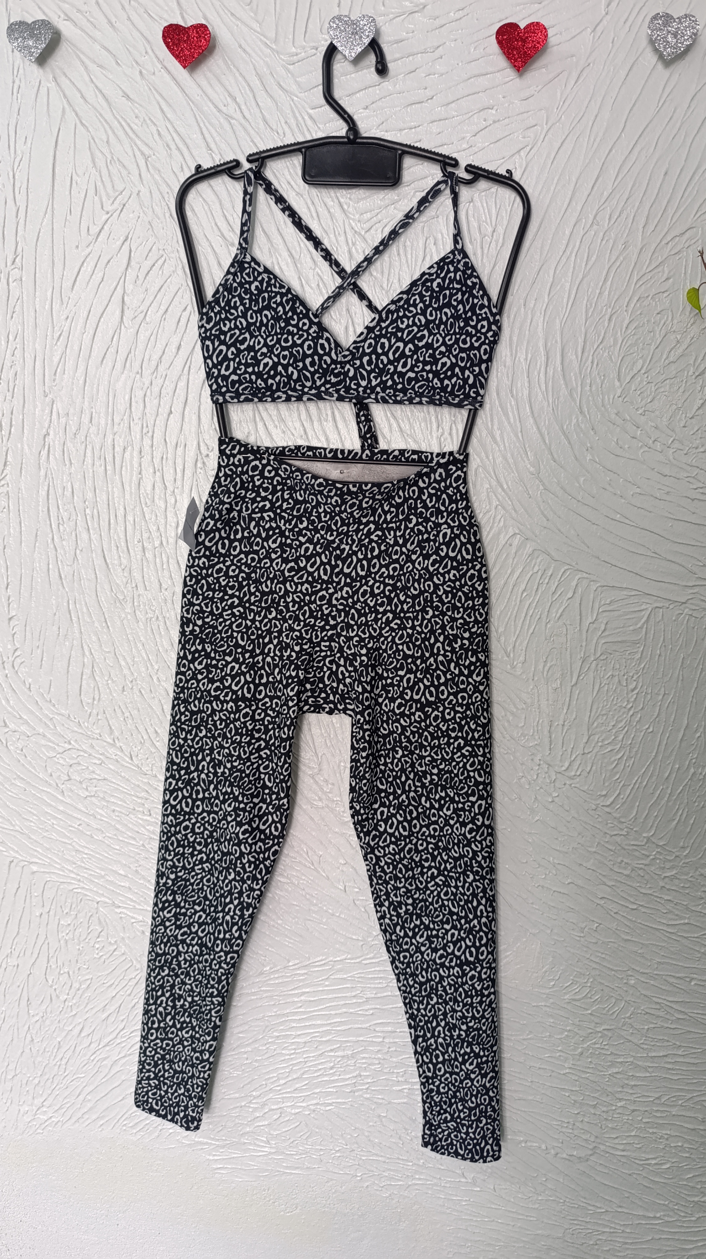 Conjunto de Legging M Amanda. COR PRETO