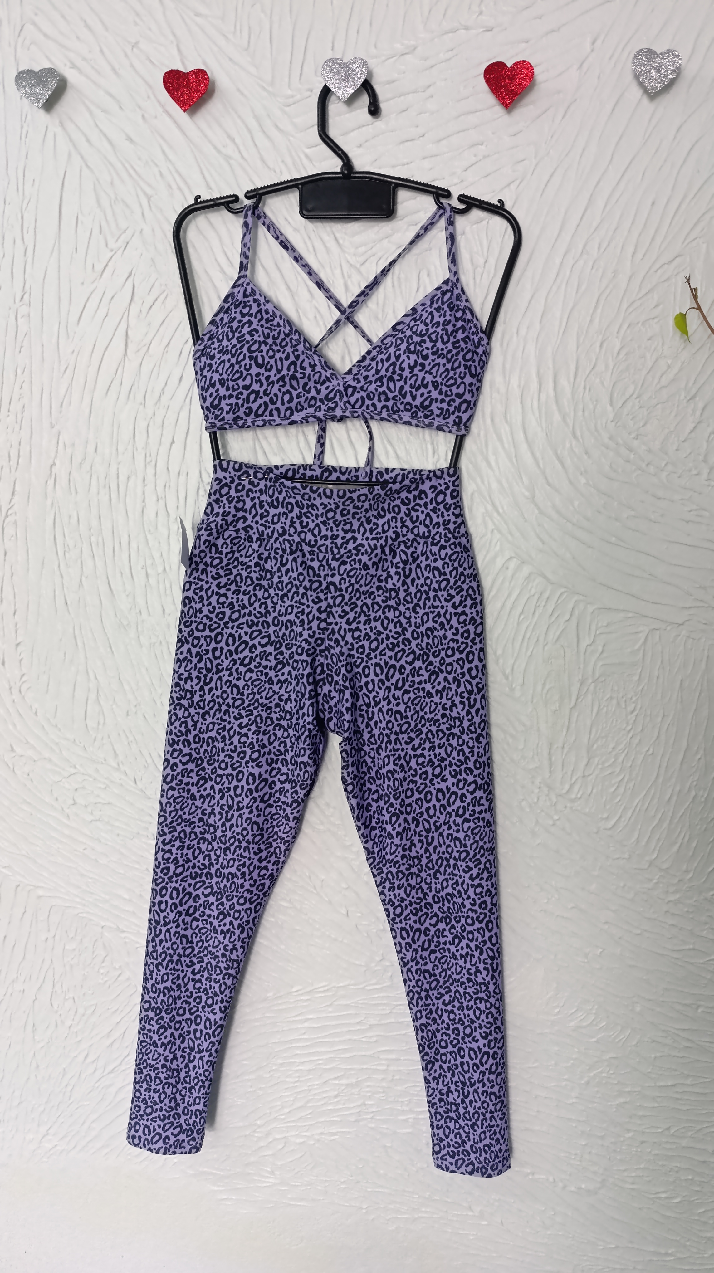 Conjunto de Legging M Amanda. Cor LILÁS