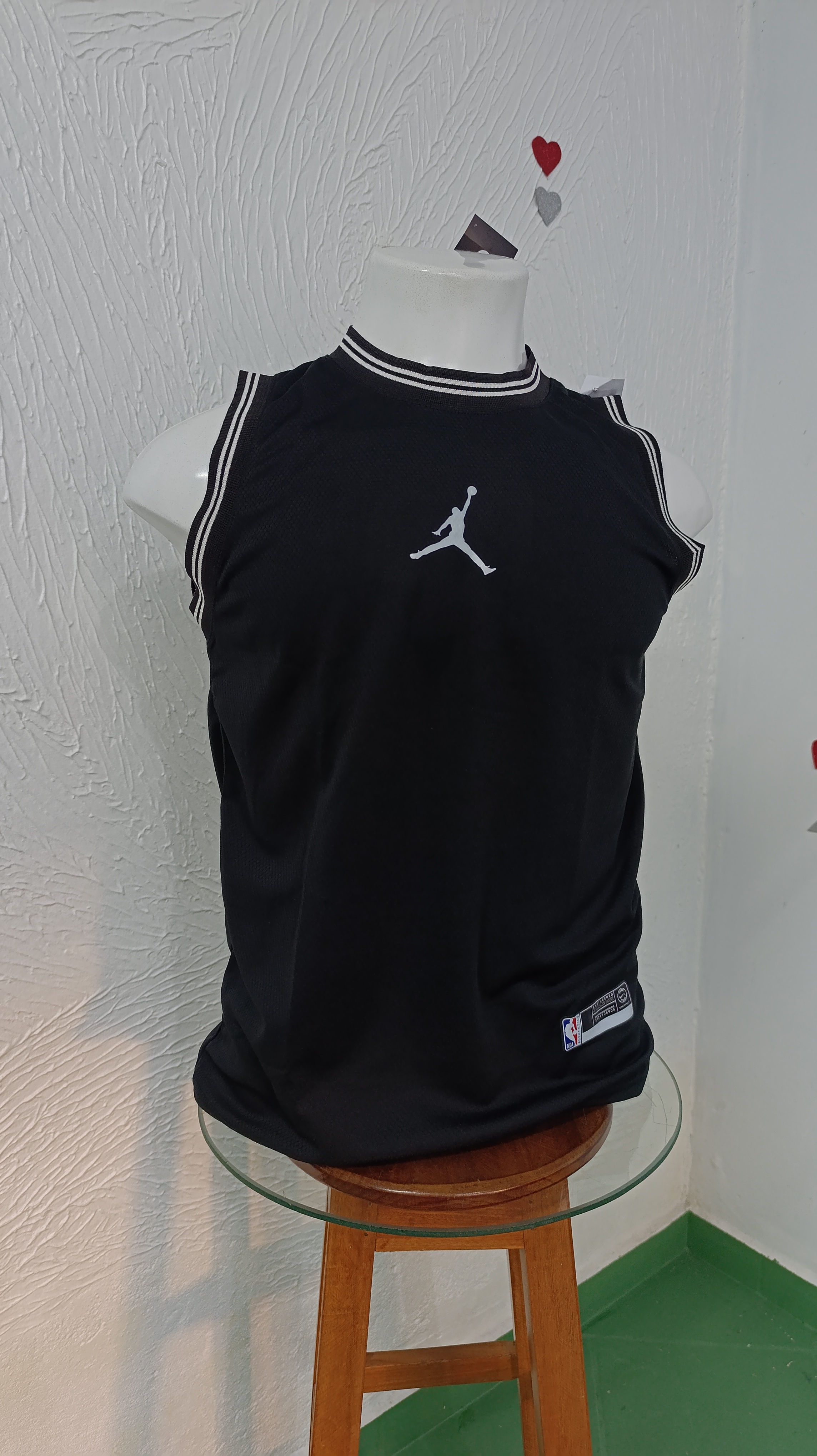 Camiseta M Basquete Dryfit cor: PRETA