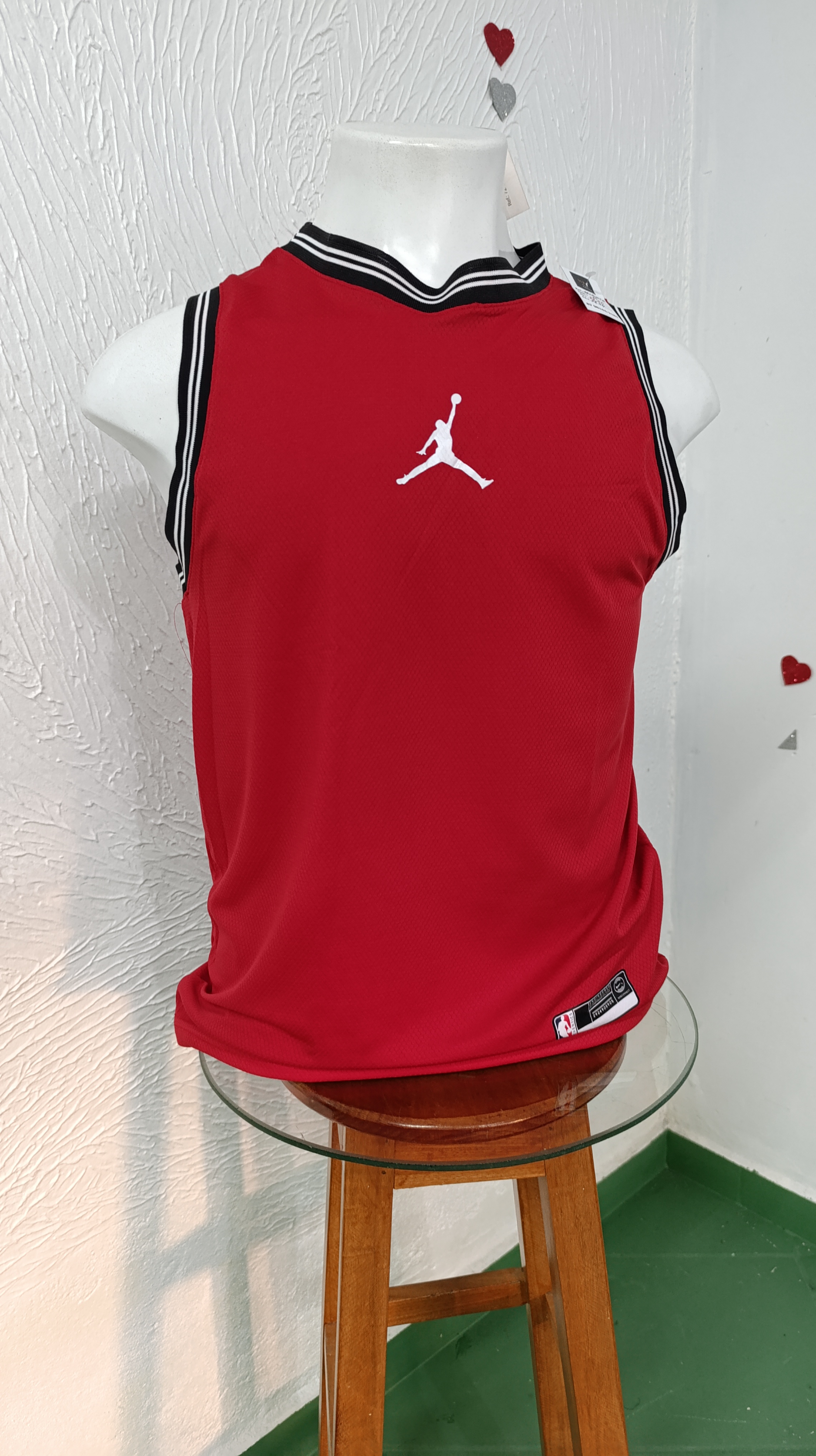 Camiseta M Basquete cor: VERMELHO