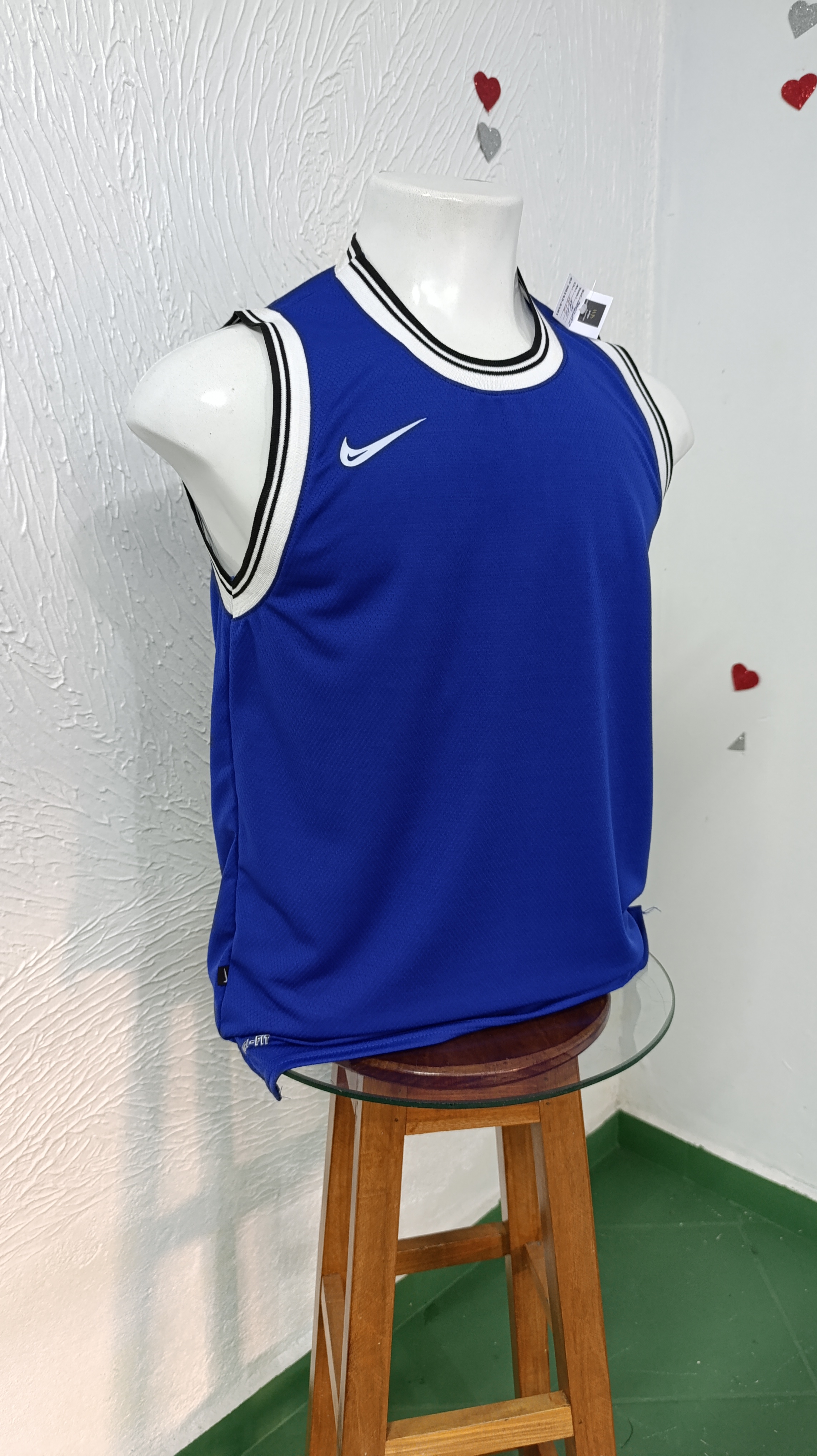 Camiseta M BASQUETE Nike Cor: Azul
