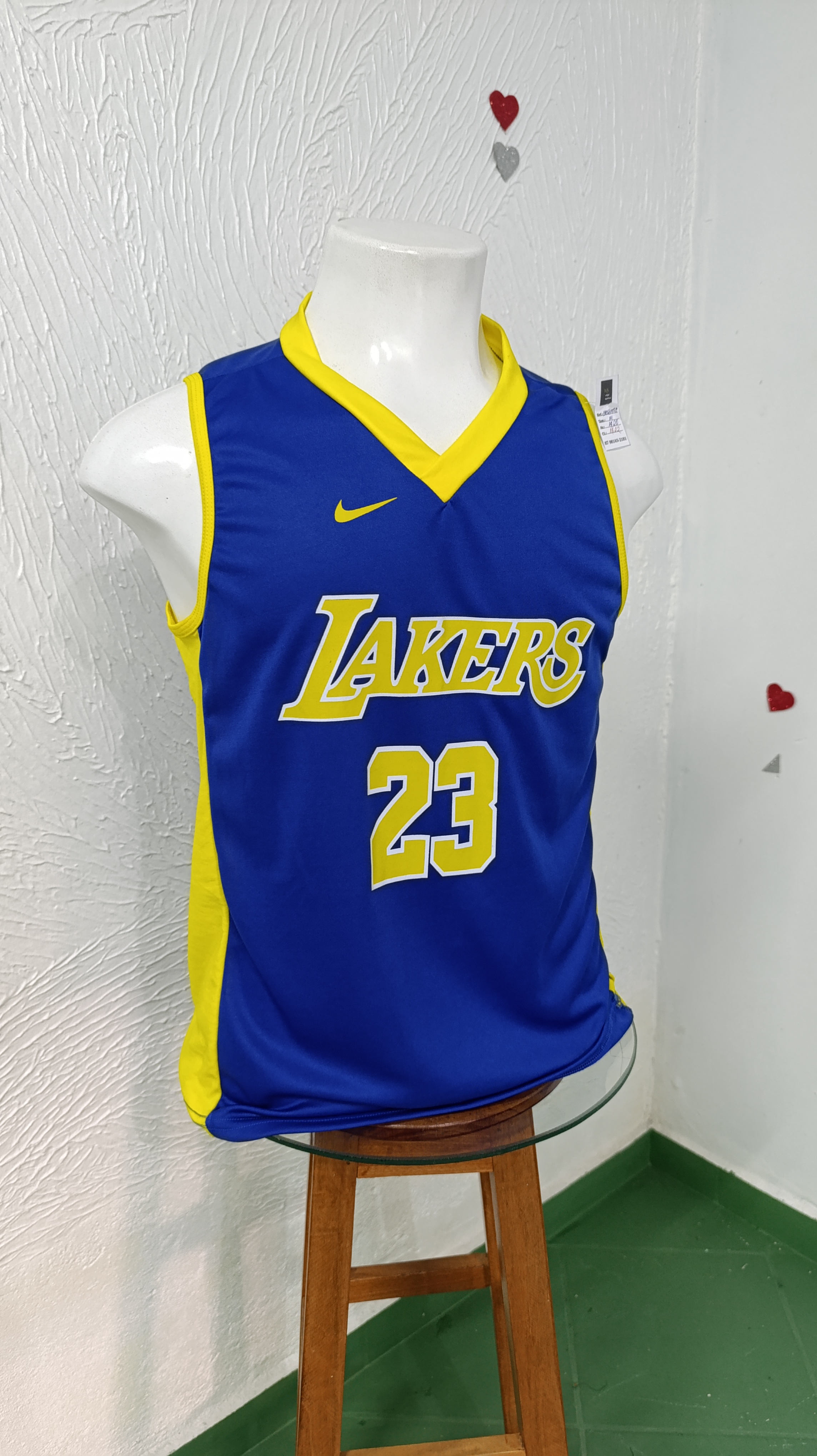Camiseta M Basquete LAKERS 23