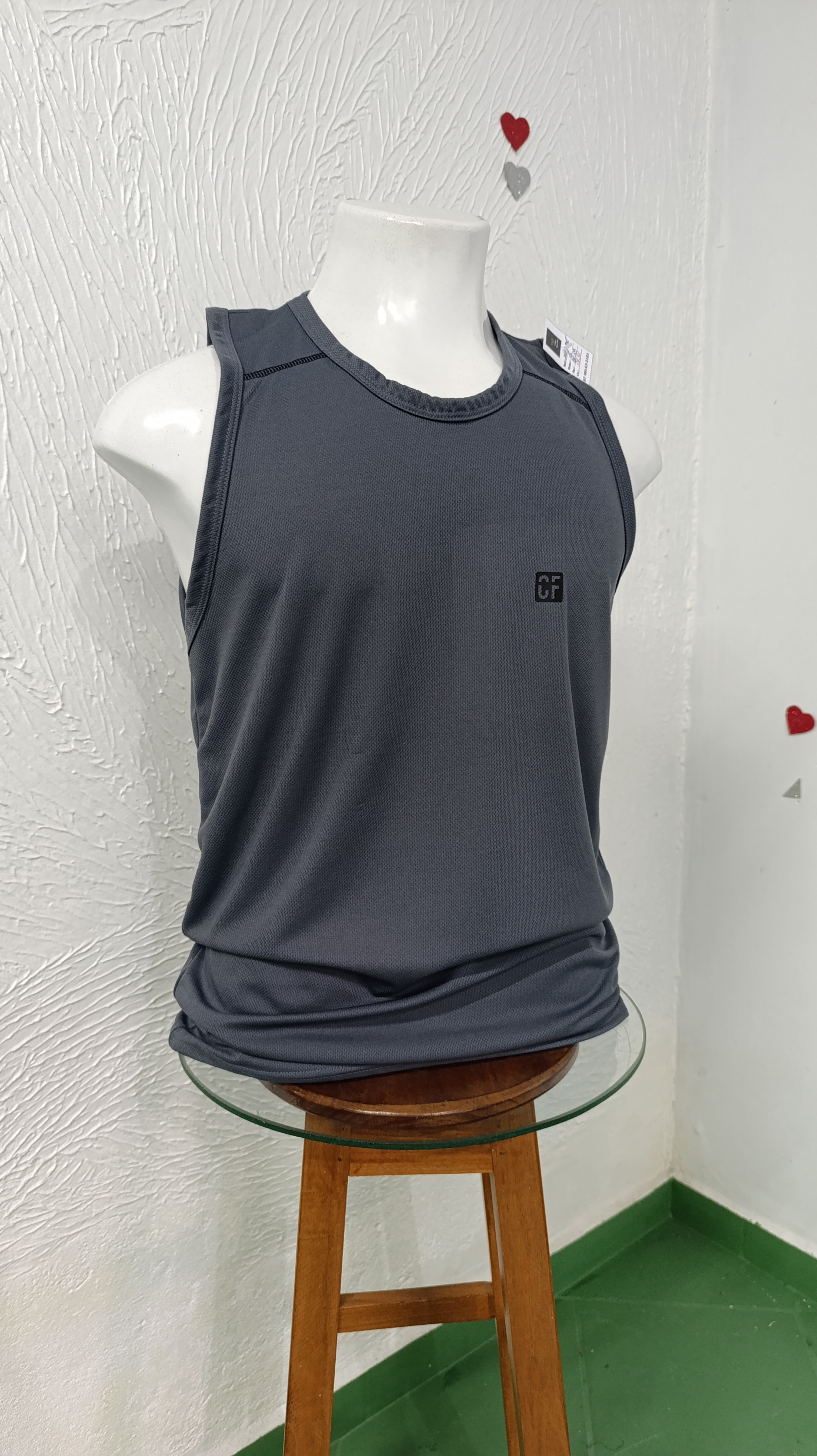 Camiseta M Dryfit cor: GRAFITE