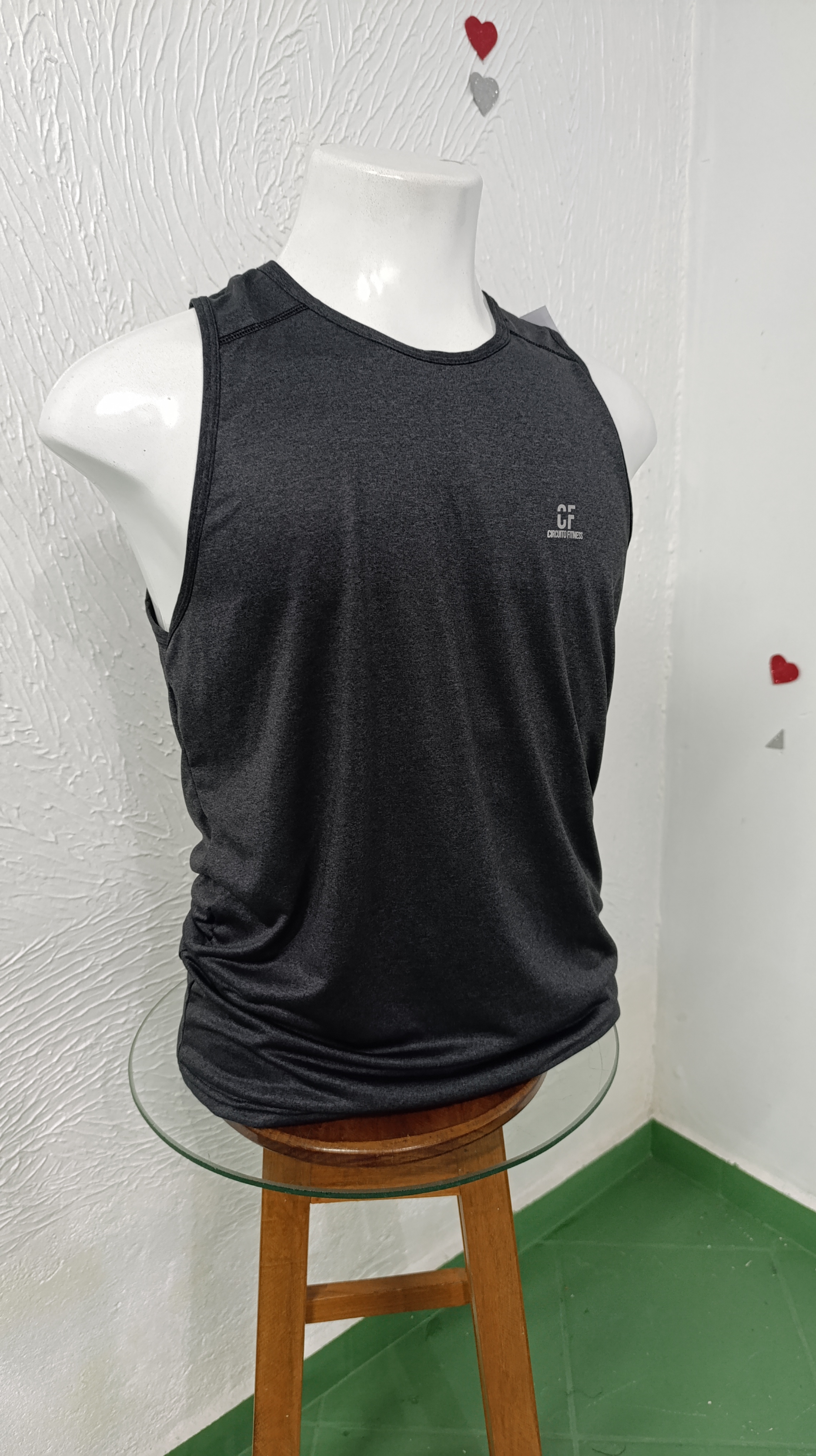 Camiseta M Dryfit Cor: GRAFITE