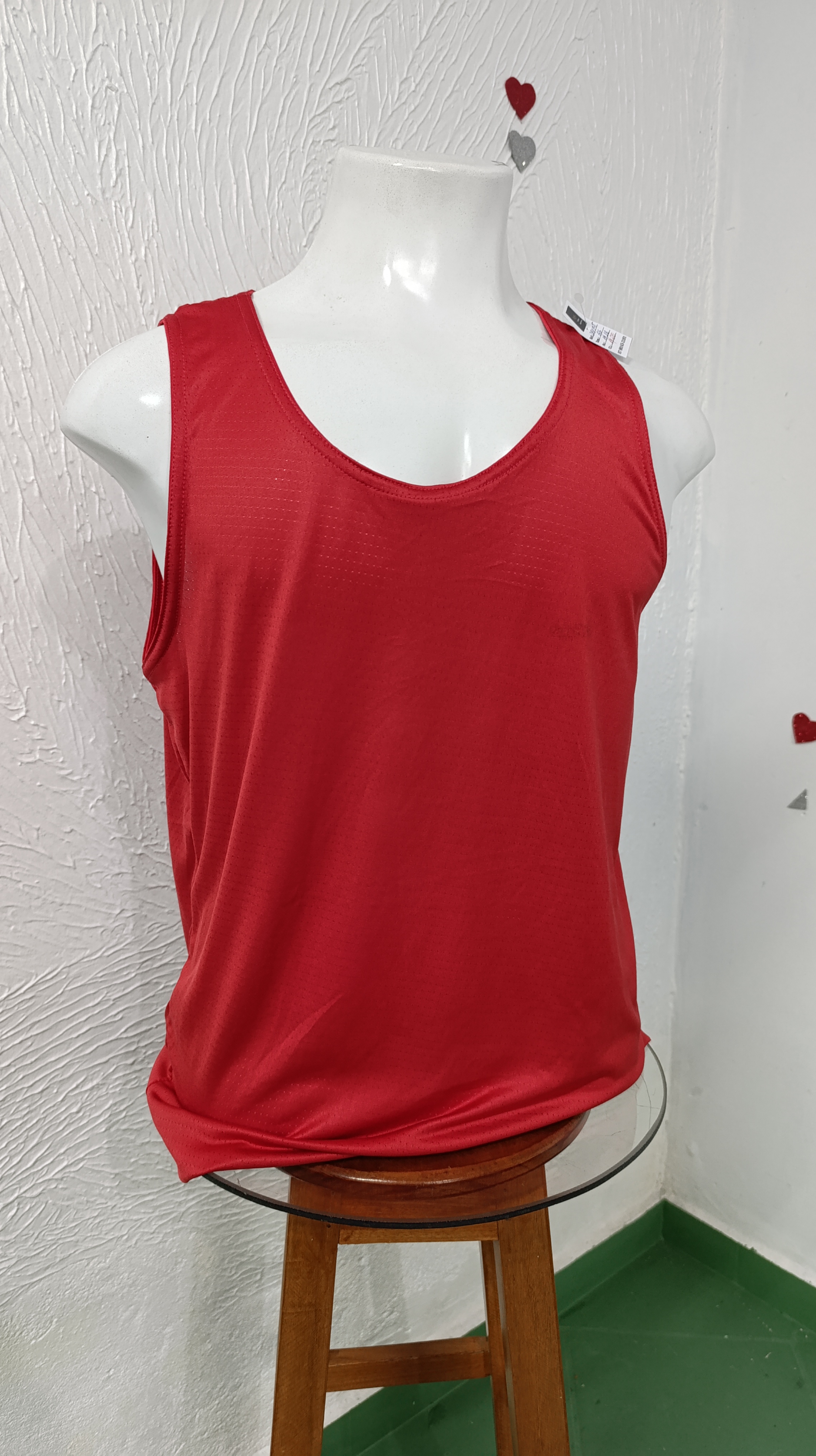 Camiseta GG Dryfit Cor. Vermelha