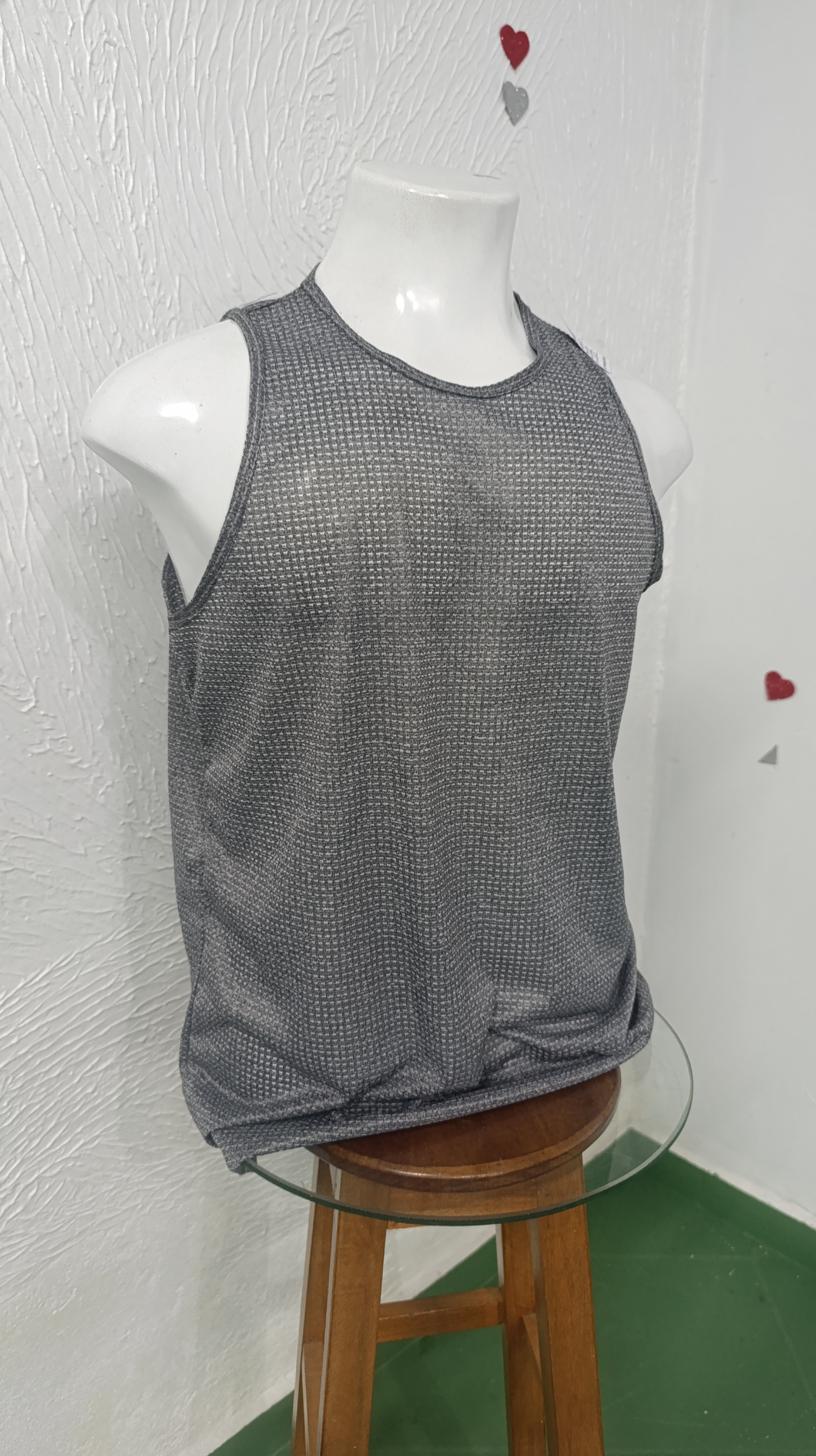 Camiseta GG Dryfit Cor. Cinza