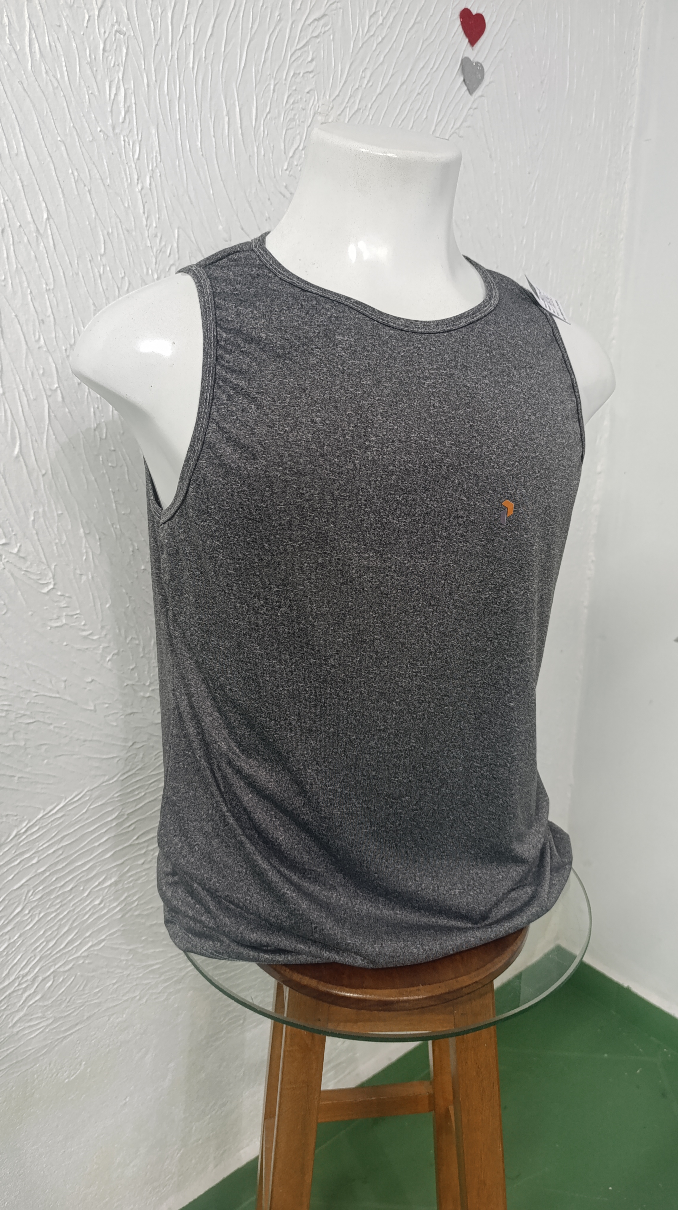 Camiseta GG Dryfit Cor. Cinza