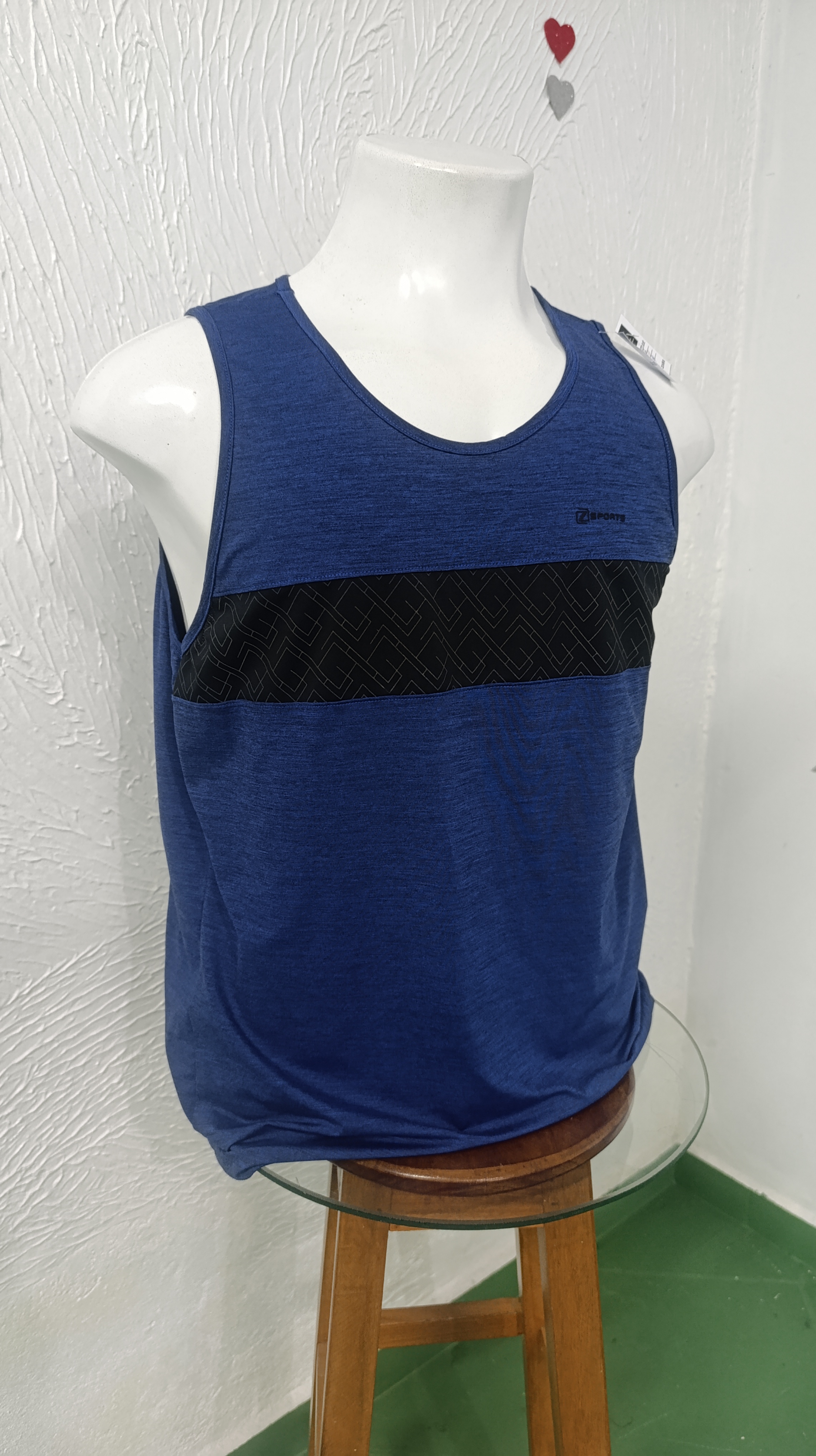 Camiseta GG Dryfit Cor. Marinho