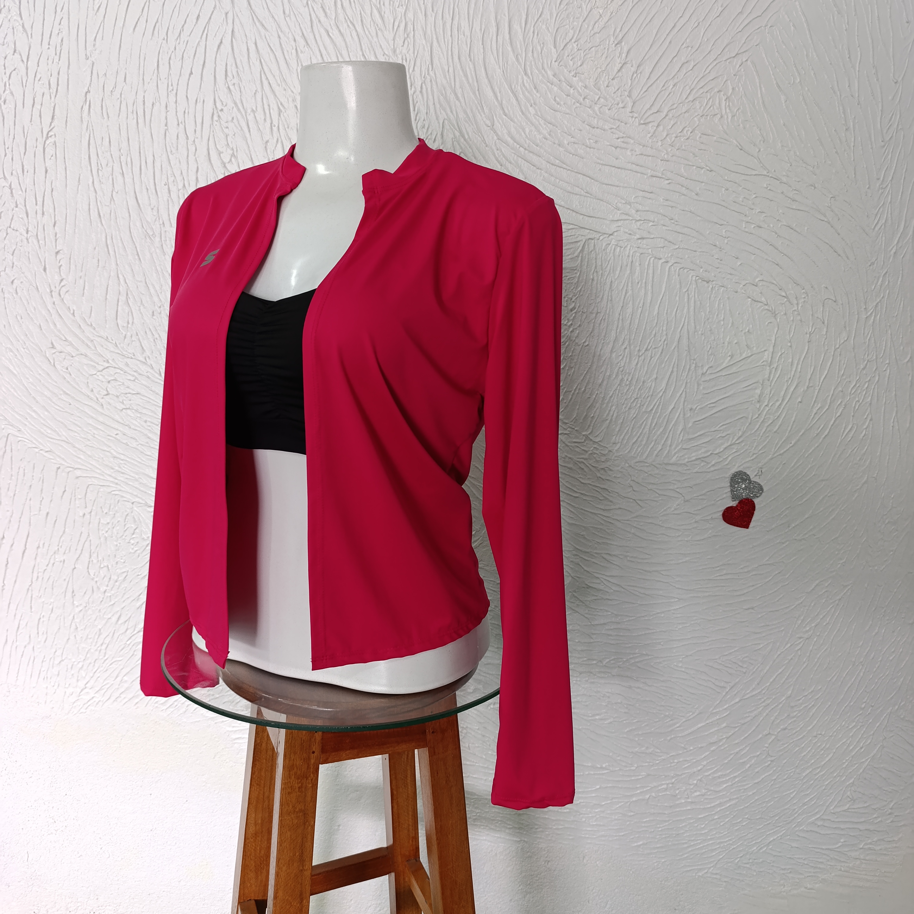 Casaquinho G UV sem zíper. Cor PINK