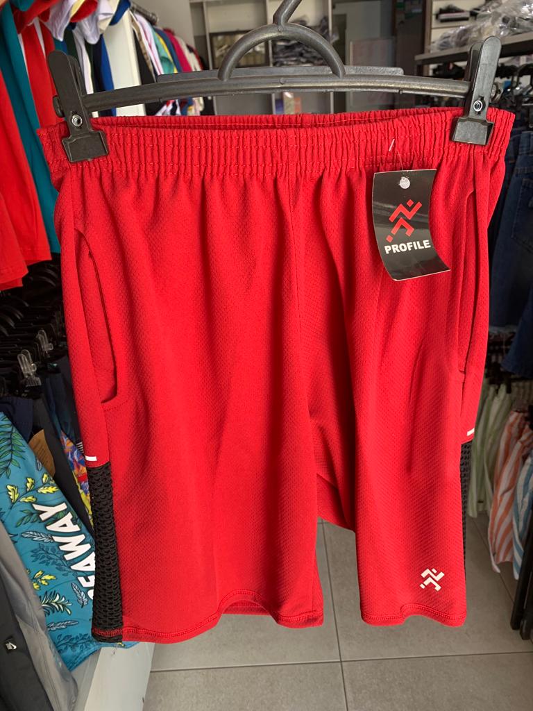 Bermuda Dry Fit Vermelho