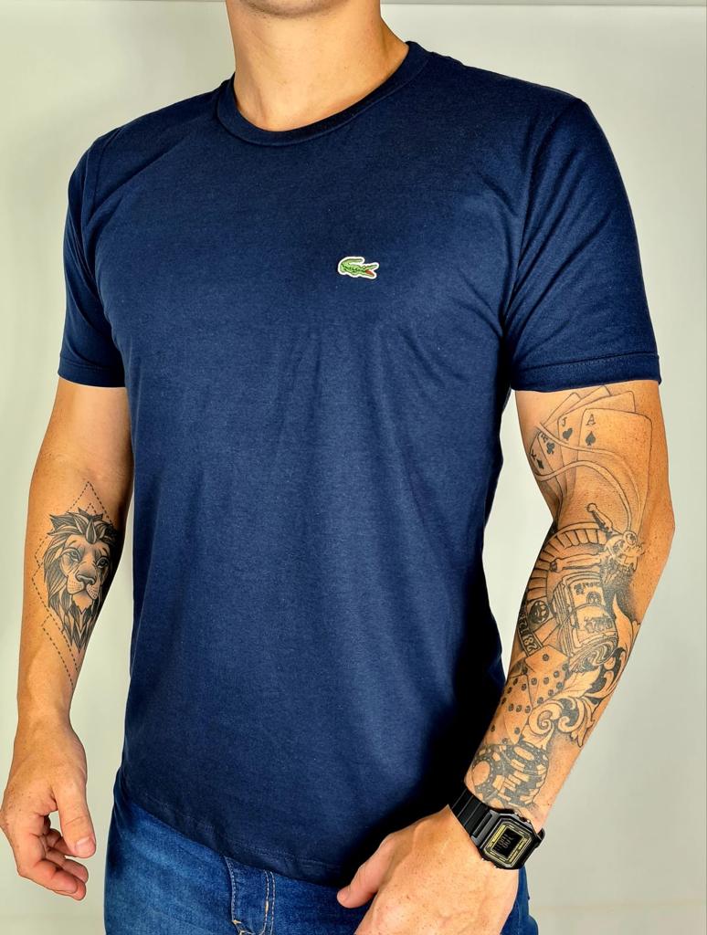 Camiseta Peruana Lacoste Marinho