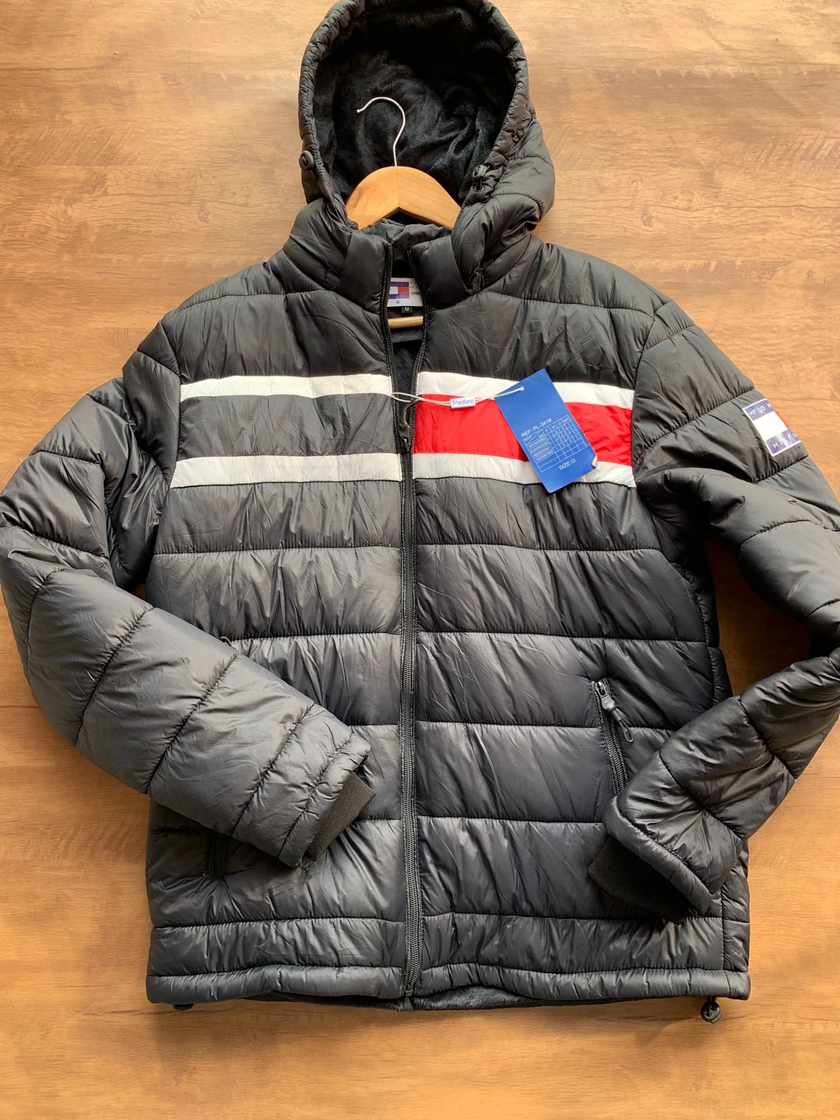 Bobojaco Tommy Preto/Branco/Vermelho