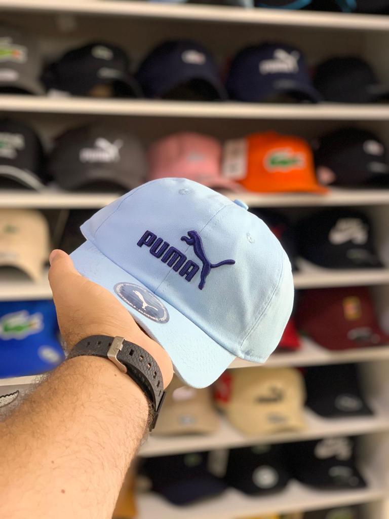 Boné Puma Branco/Preto