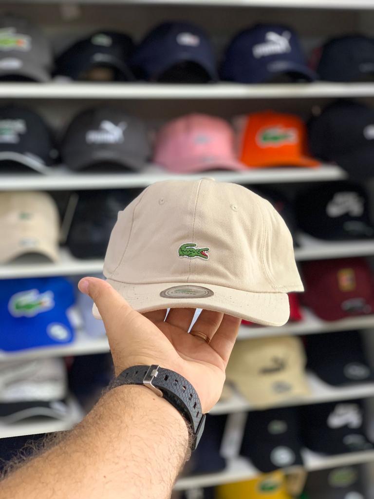 Boné Lacoste Bege