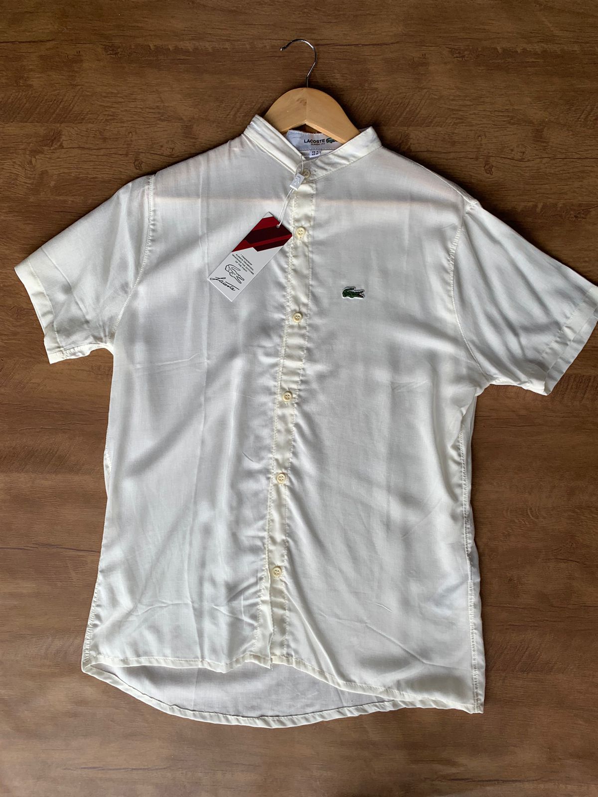 Camisa Gola Padre Branca