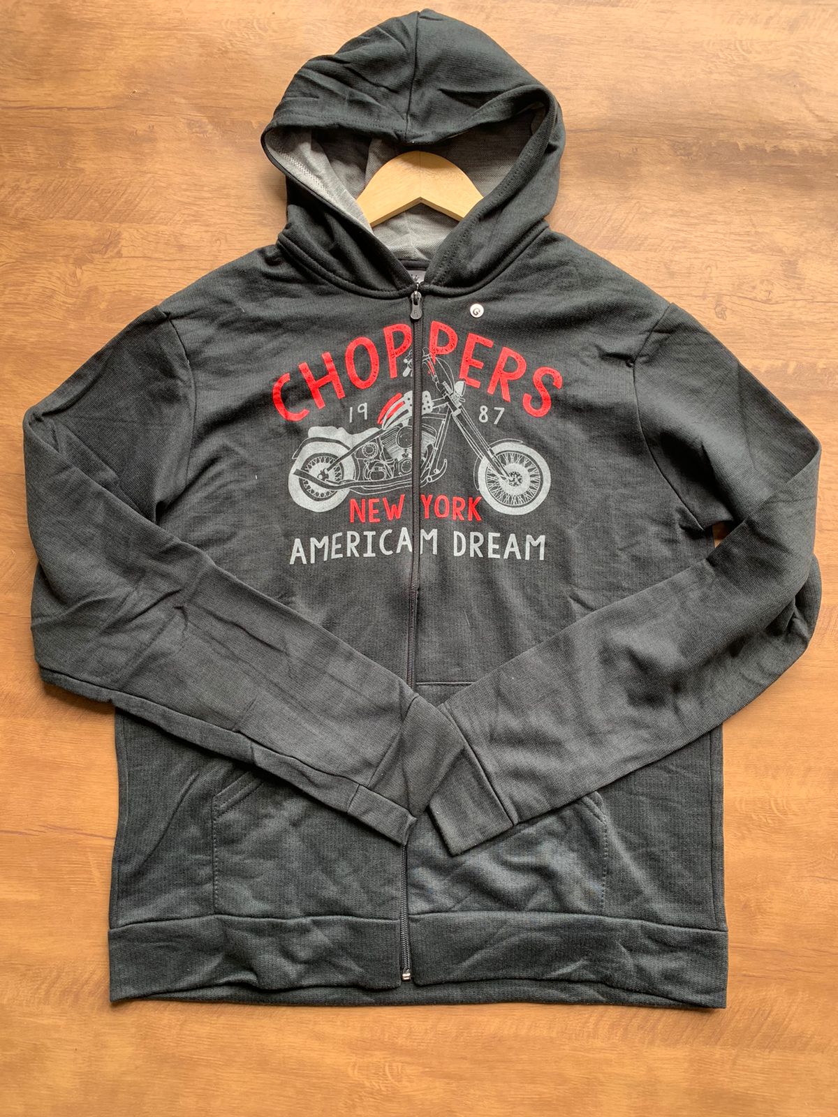 Casaco com Capuz Choppers new york