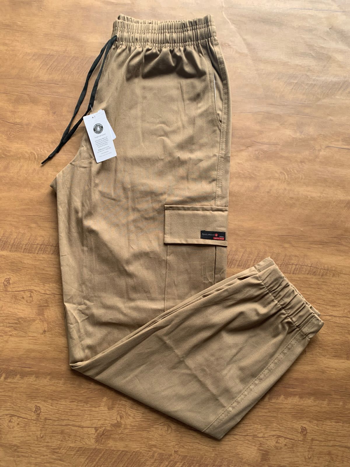 Calça Cargo Jogger Marrom