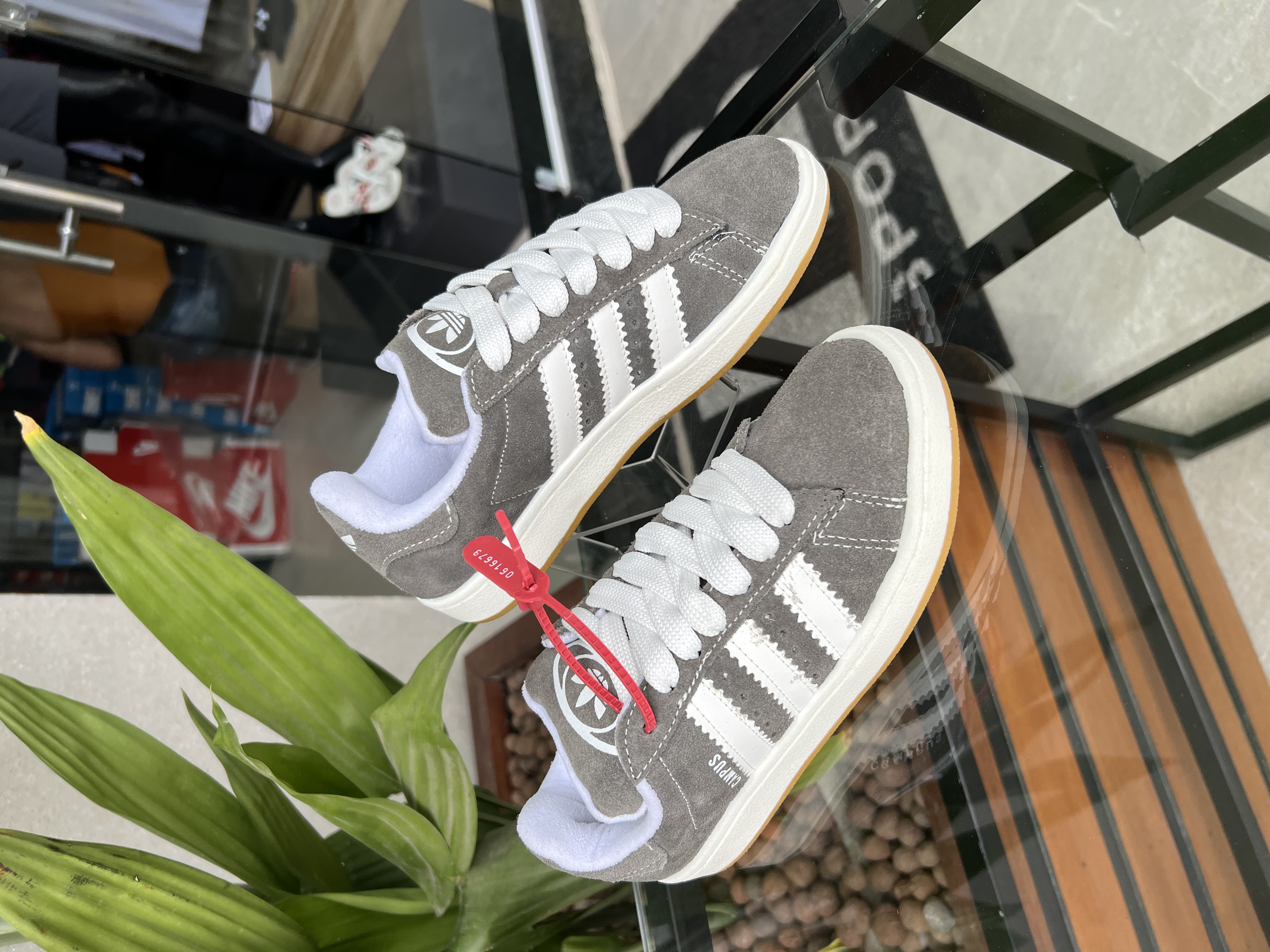 Tenis Adidas Campus Cinza