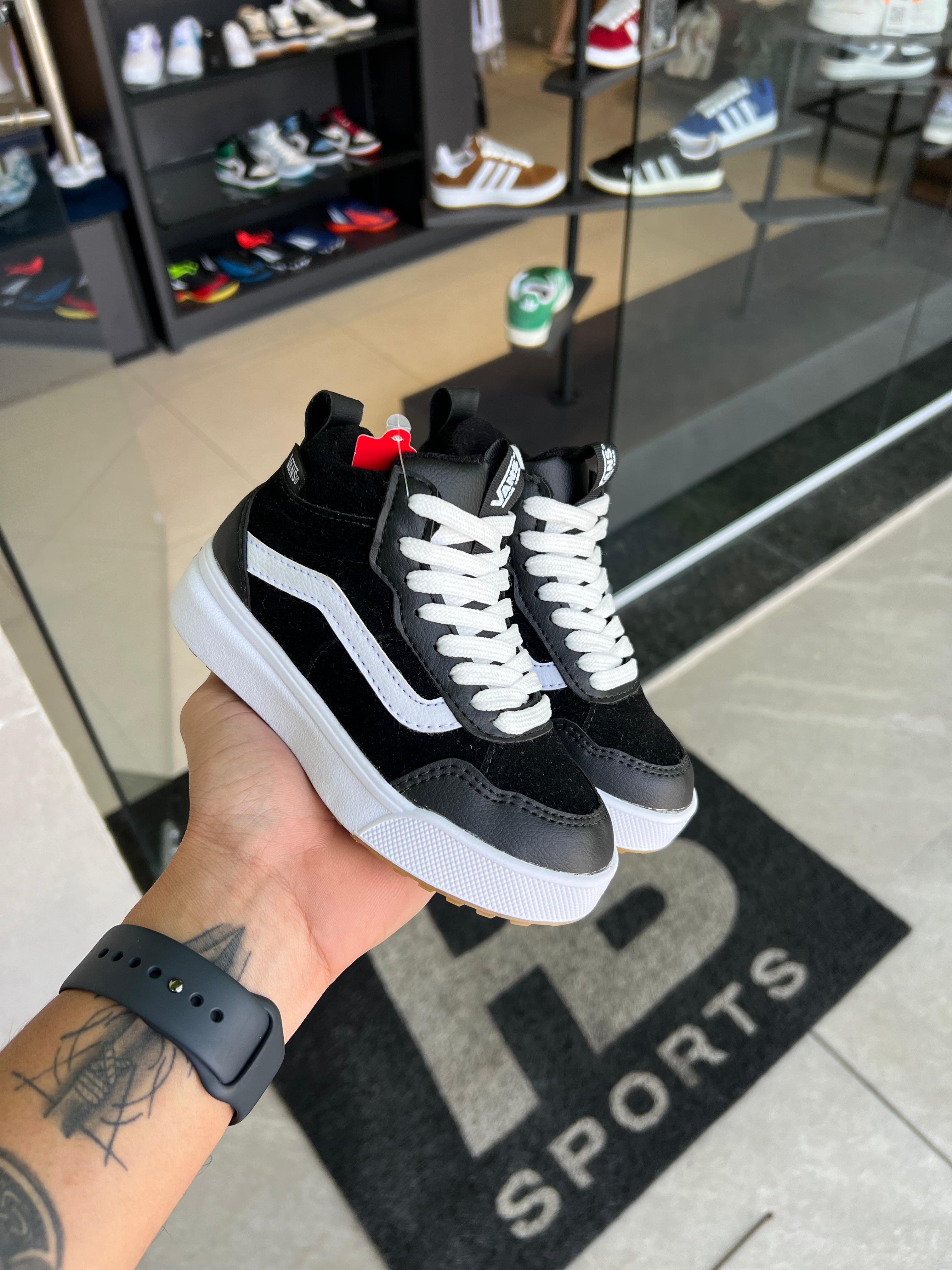 Botinha Vans Infantil Preta