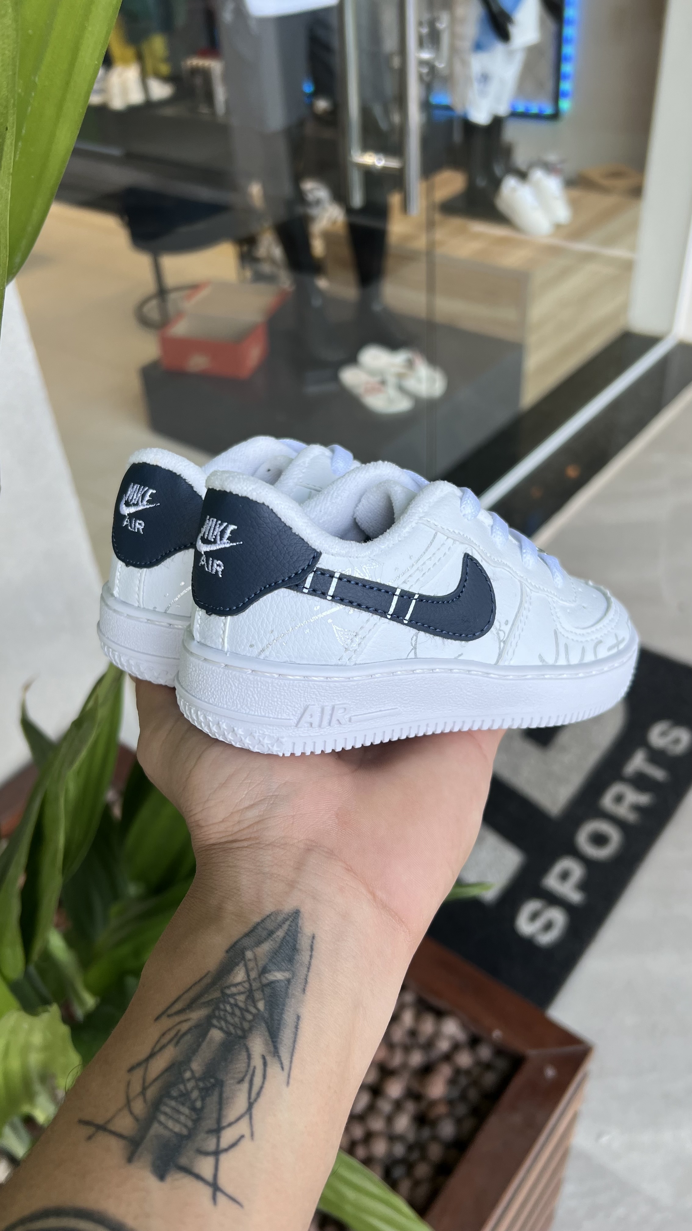 Tênis Air Force Just Branco
