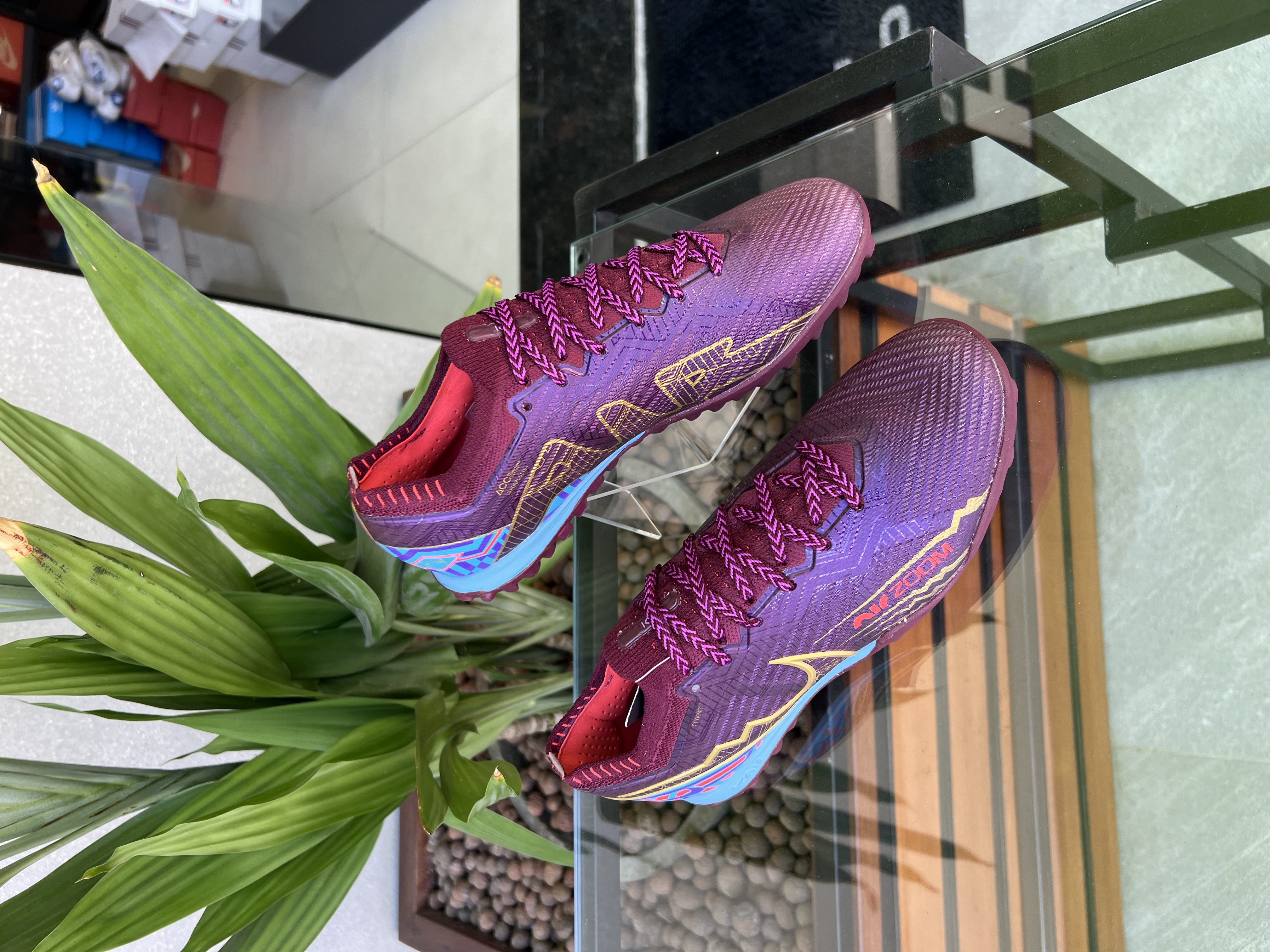 Chuteira Society Nike Air Zoom Vinho