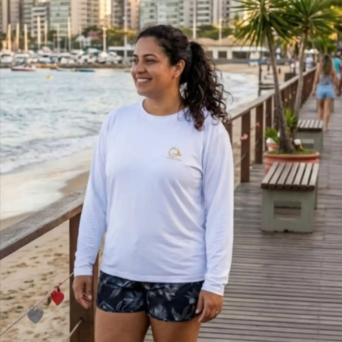 Camisa UV G3. Cor BRANCO