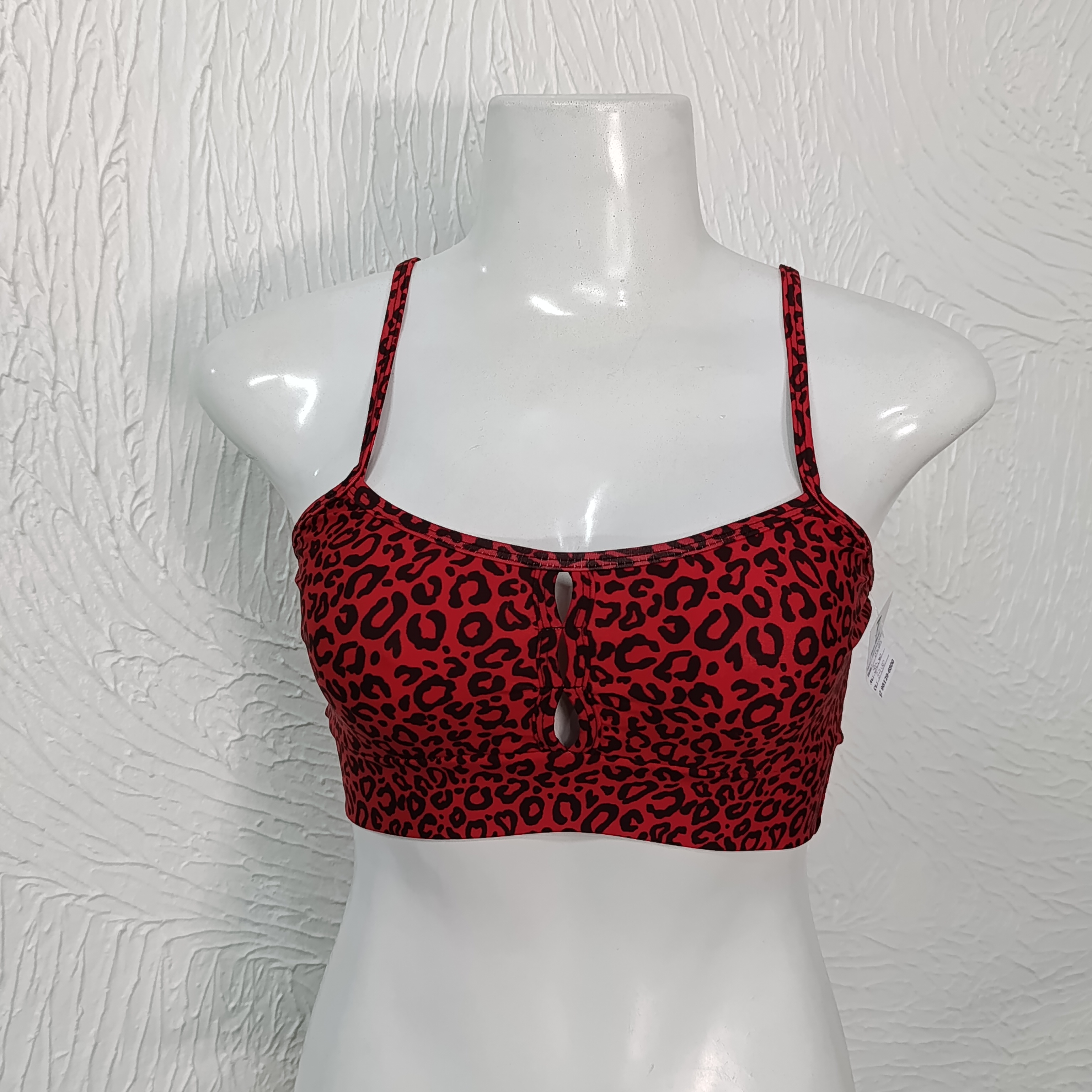 Top G. Sem bojo. Fernanda Oncinha vermelho